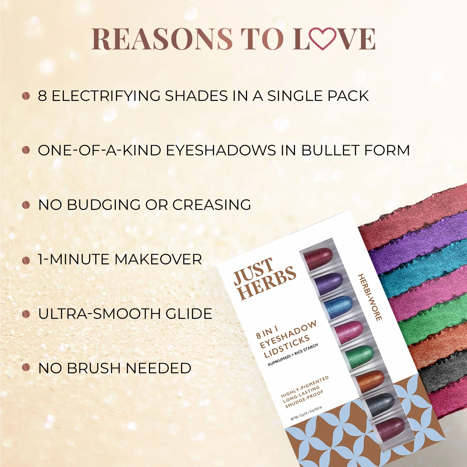 8 in 1 Eyeshadow Lidsticks (Available in 2 Variants) - Image 12