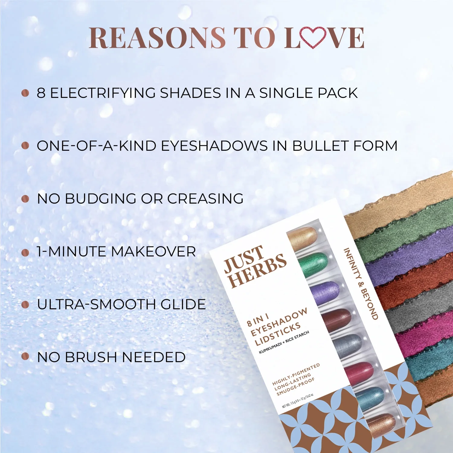 8 in 1 Eyeshadow Lidsticks (Available in 2 Variants) - Image 4