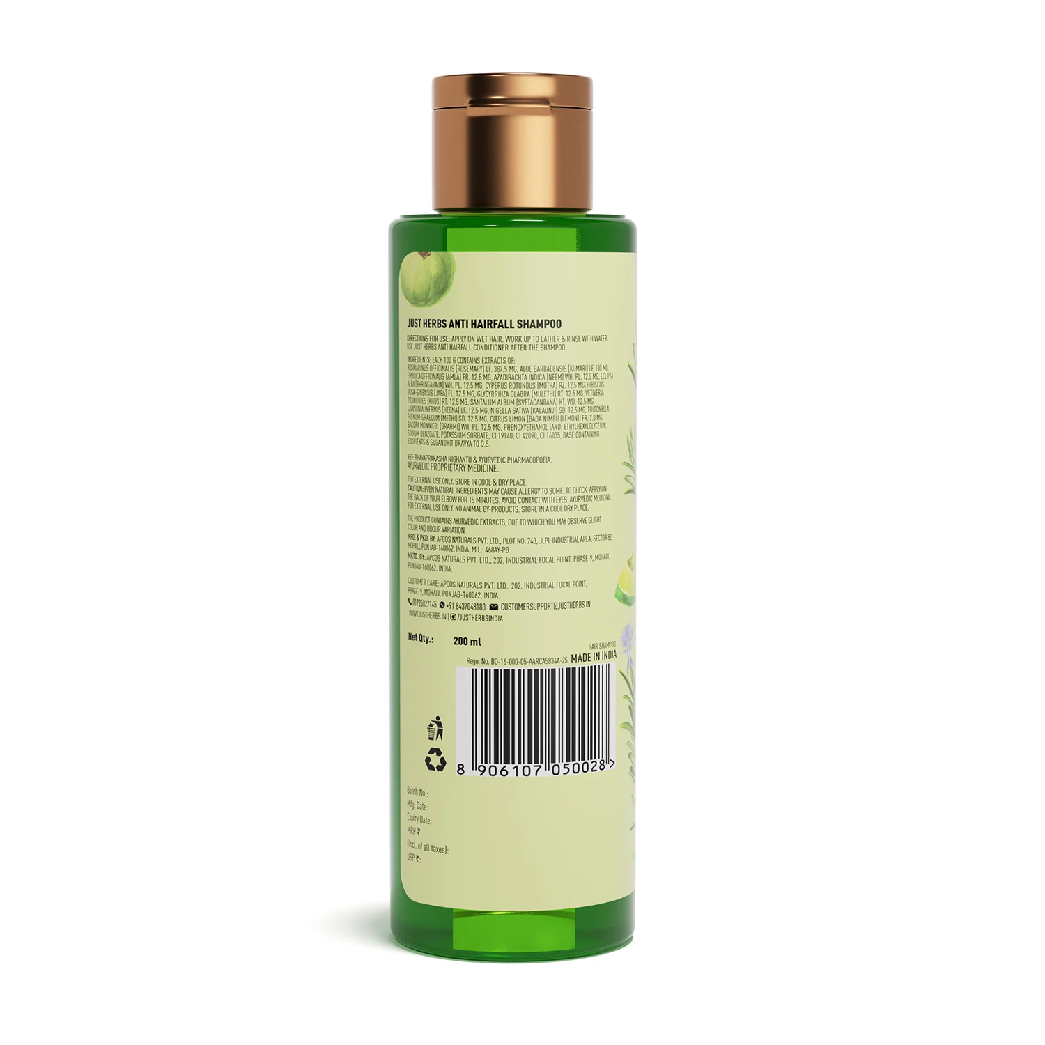 Anti Hairfall Shampoo | Rosemary, Amla & 12 Herbs - Image 11