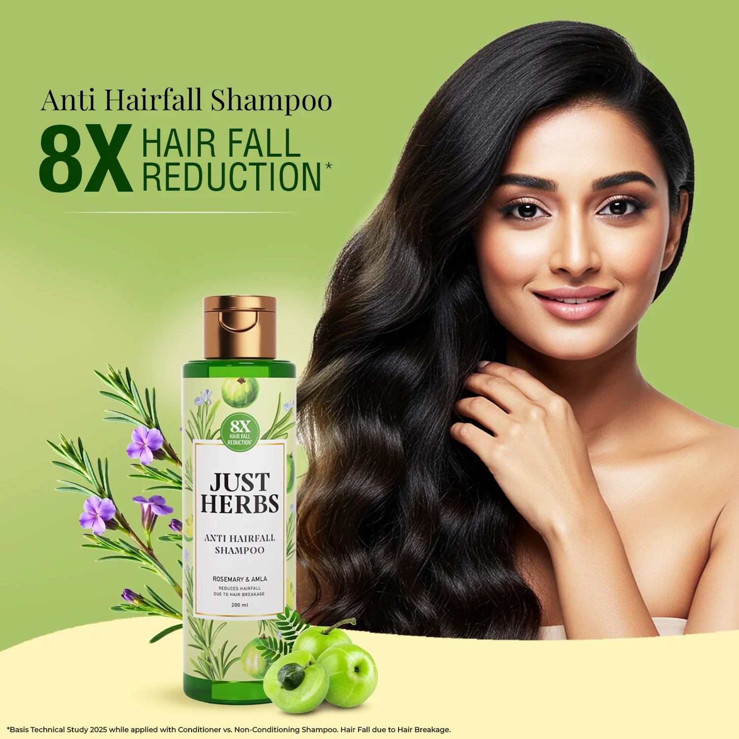 Anti Hairfall Shampoo | Rosemary, Amla & 12 Herbs - Image 5