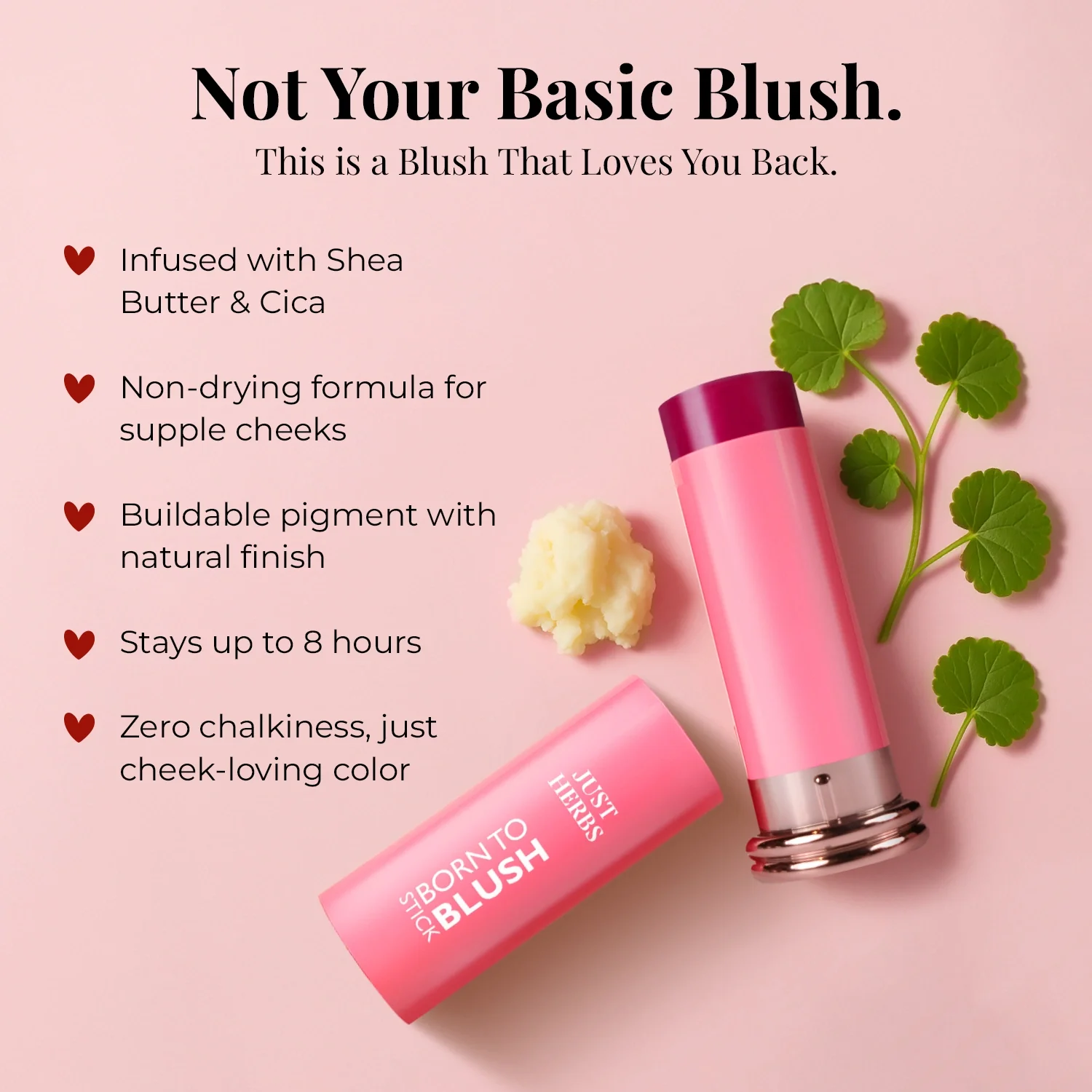 Born To Blush Stick with Shea Butter and Cica - Image 13