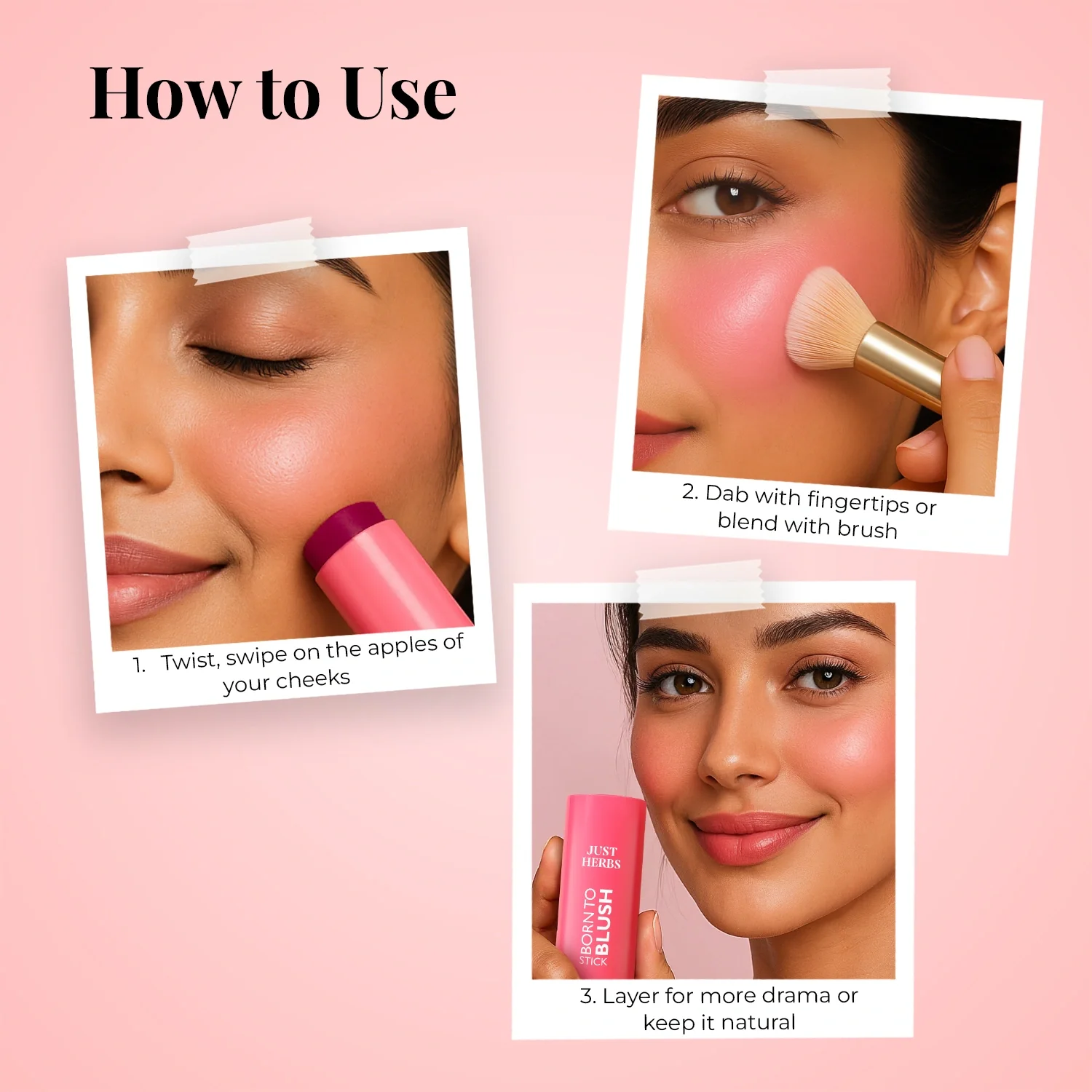 Born To Blush Stick with Shea Butter and Cica - Image 9