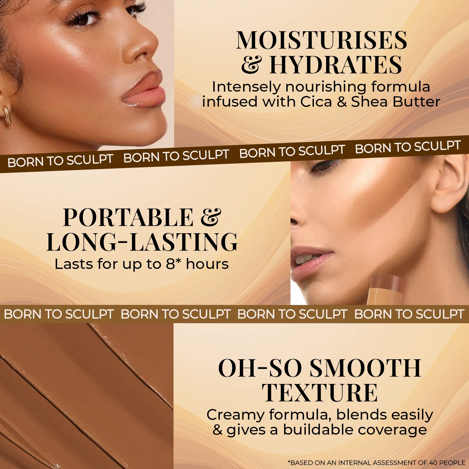 Born To Sculpt Stick with Shea Butter and Cica - Image 4