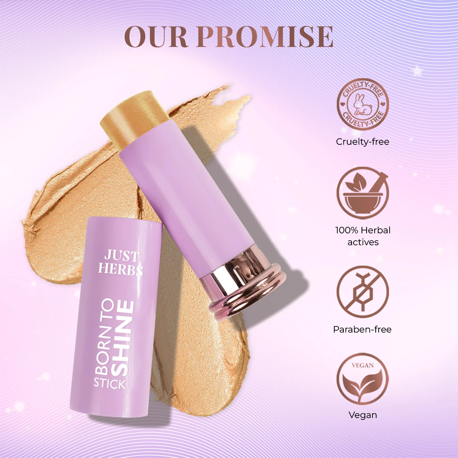Born To Shine Stick with Shea Butter and Cica - Image 13