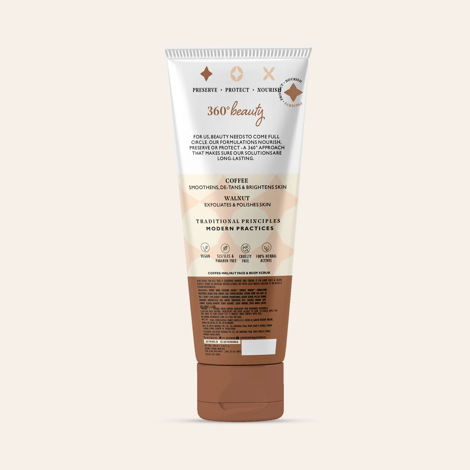 Face and Body Scrub - Coffee and Walnut - Image 8