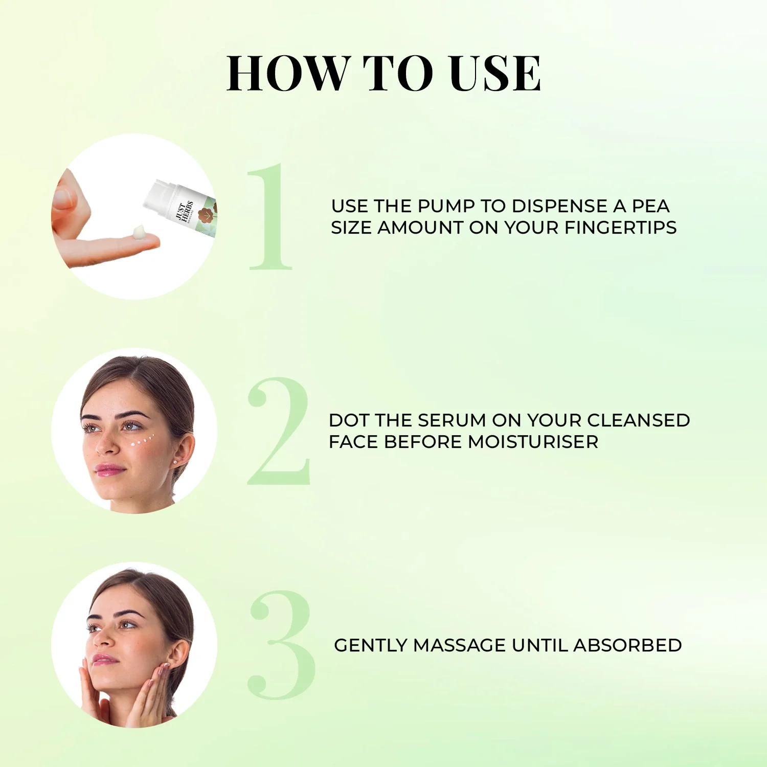 Glow Boosting Face serum with Gotukola and Indian Ginseng - Image 6