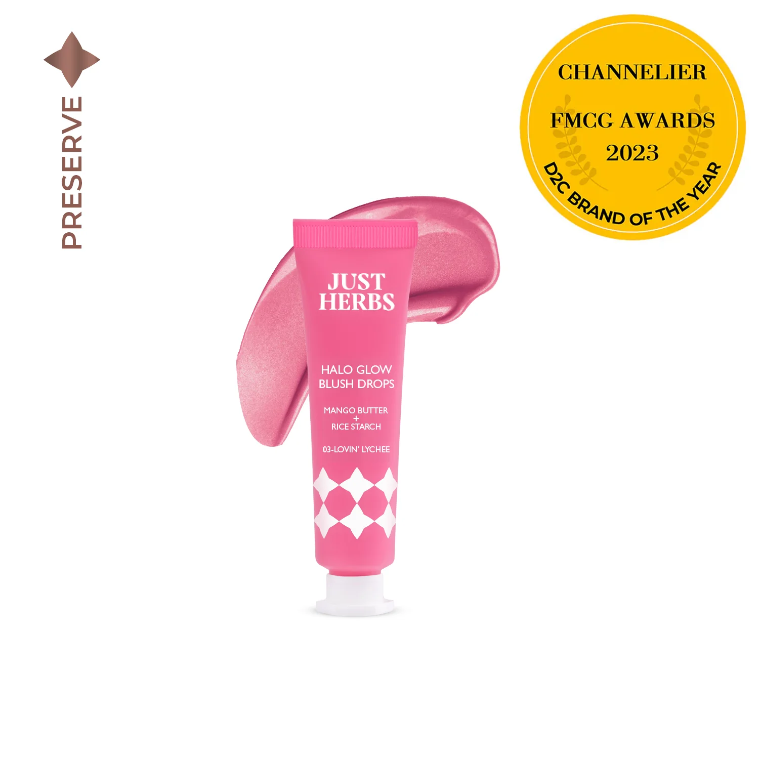 Halo Glow Blush Drops with Mango Butter and Rice Starch - Image 3