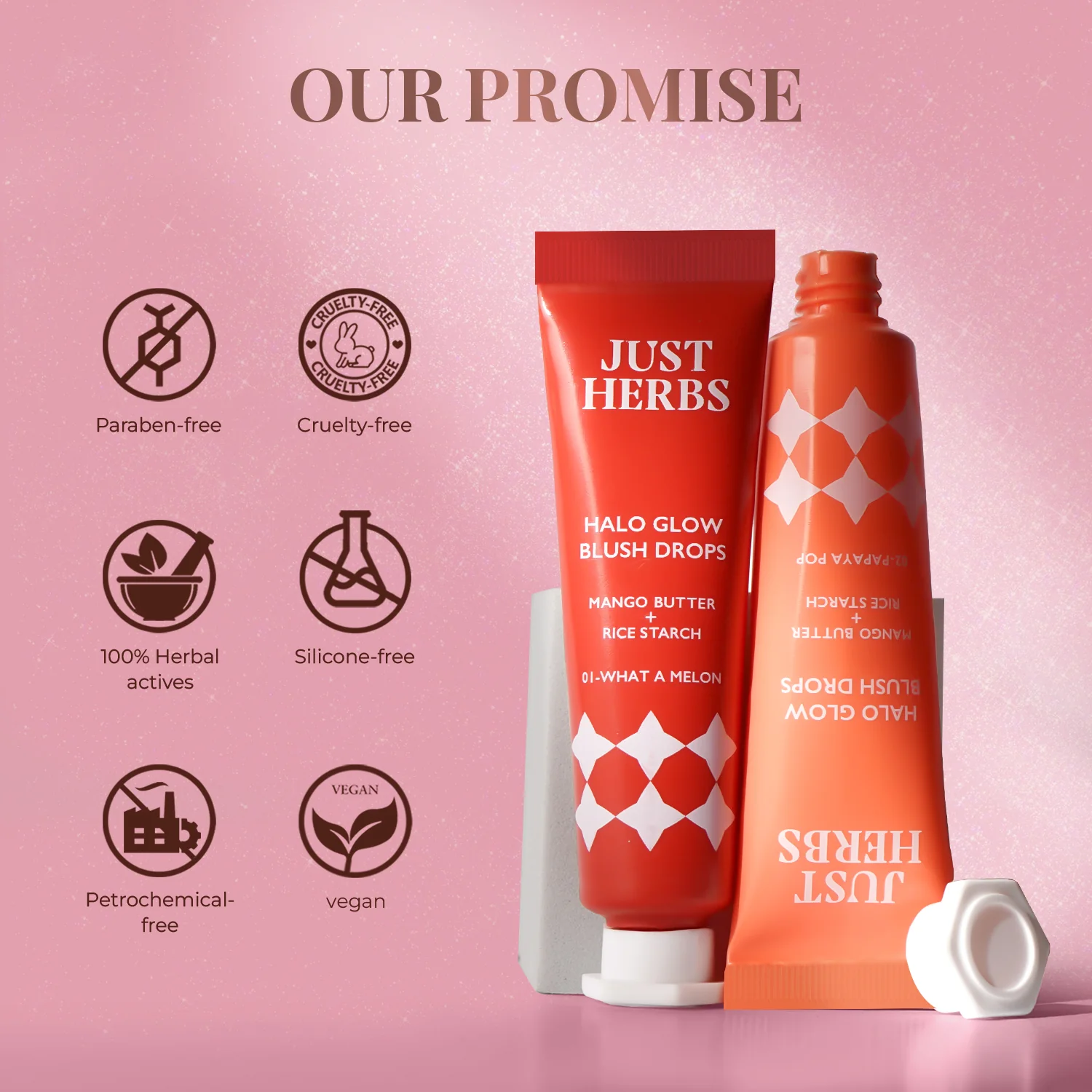 Halo Glow Blush Drops with Mango Butter and Rice Starch - Image 15