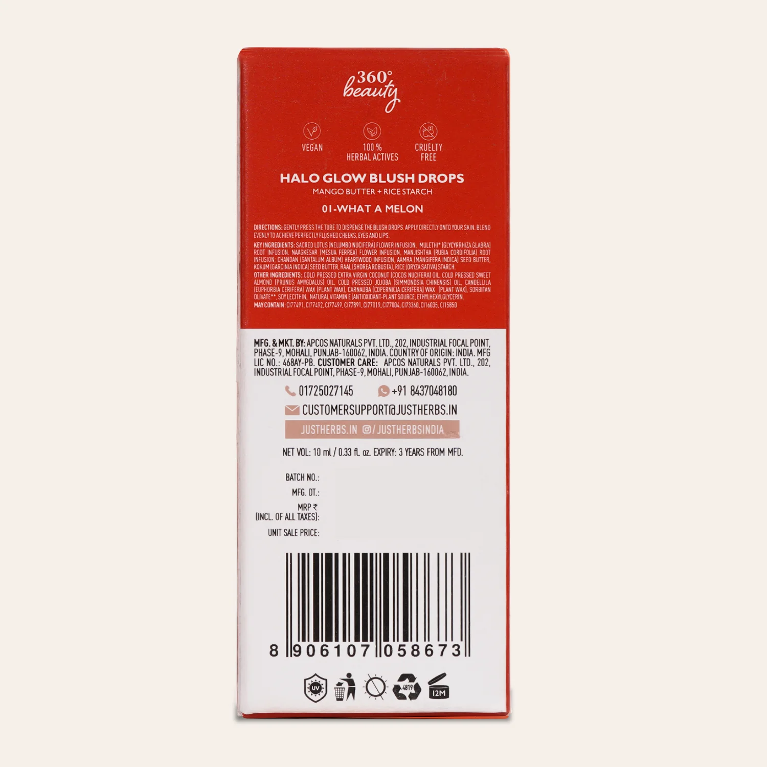 Halo Glow Blush Drops with Mango Butter and Rice Starch - Image 17