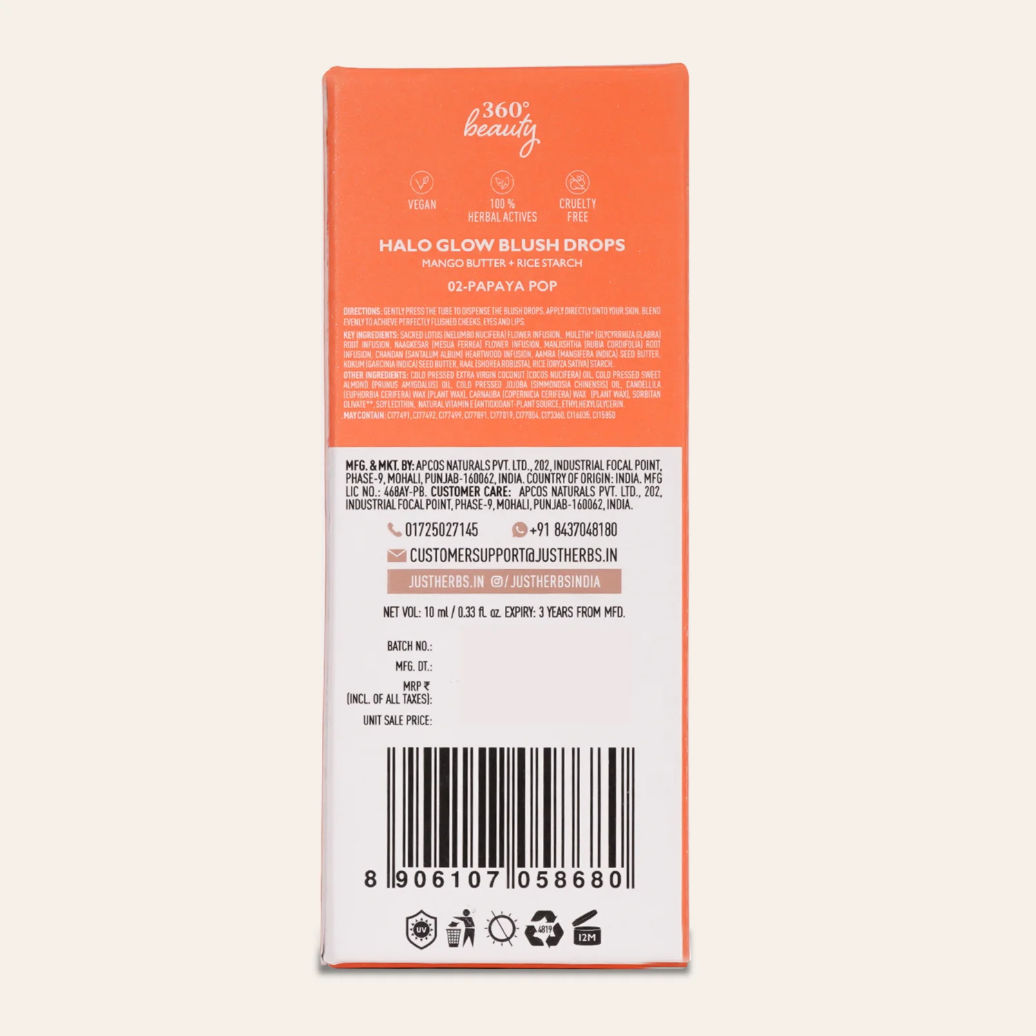 Halo Glow Blush Drops with Mango Butter and Rice Starch - Image 18