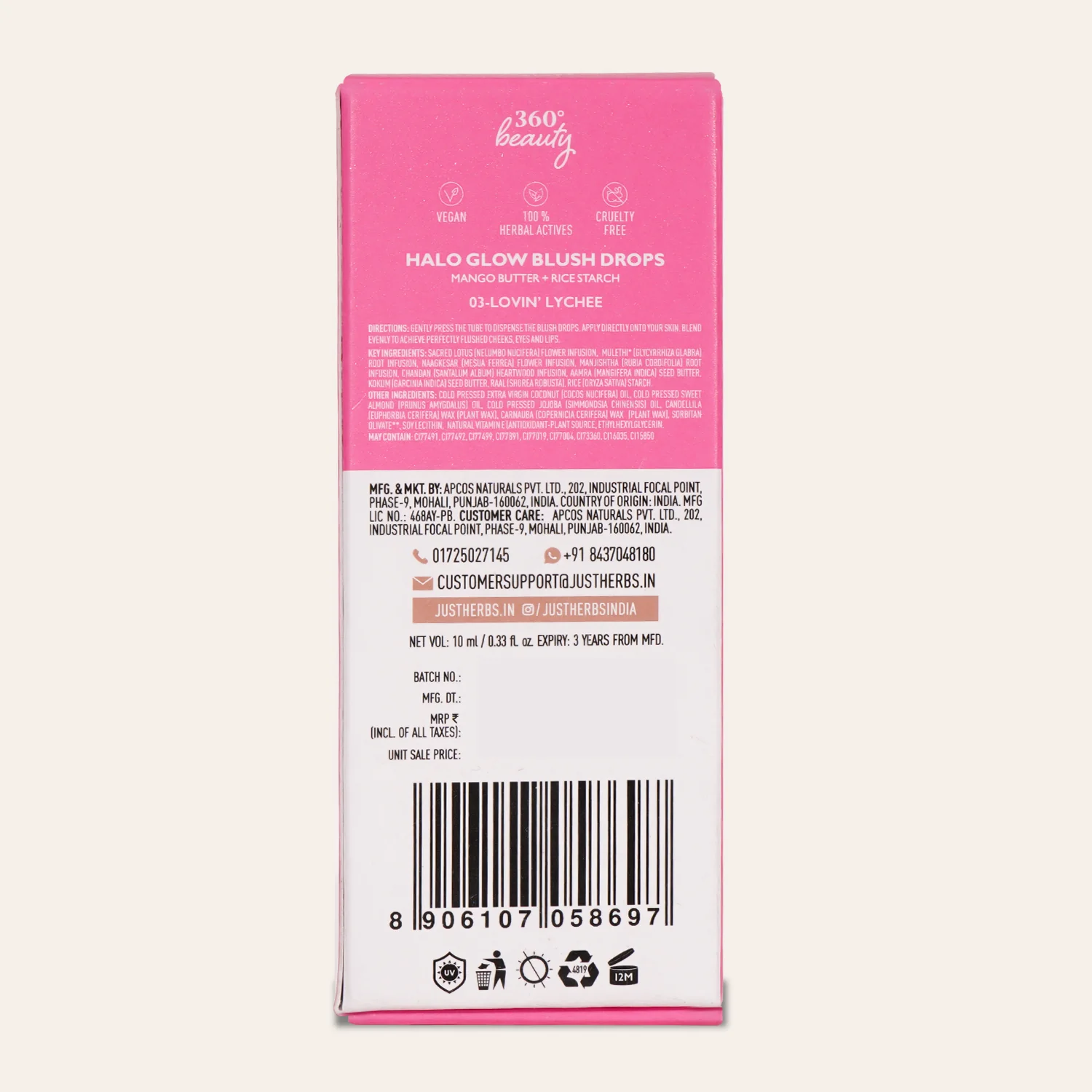 Halo Glow Blush Drops with Mango Butter and Rice Starch - Image 19