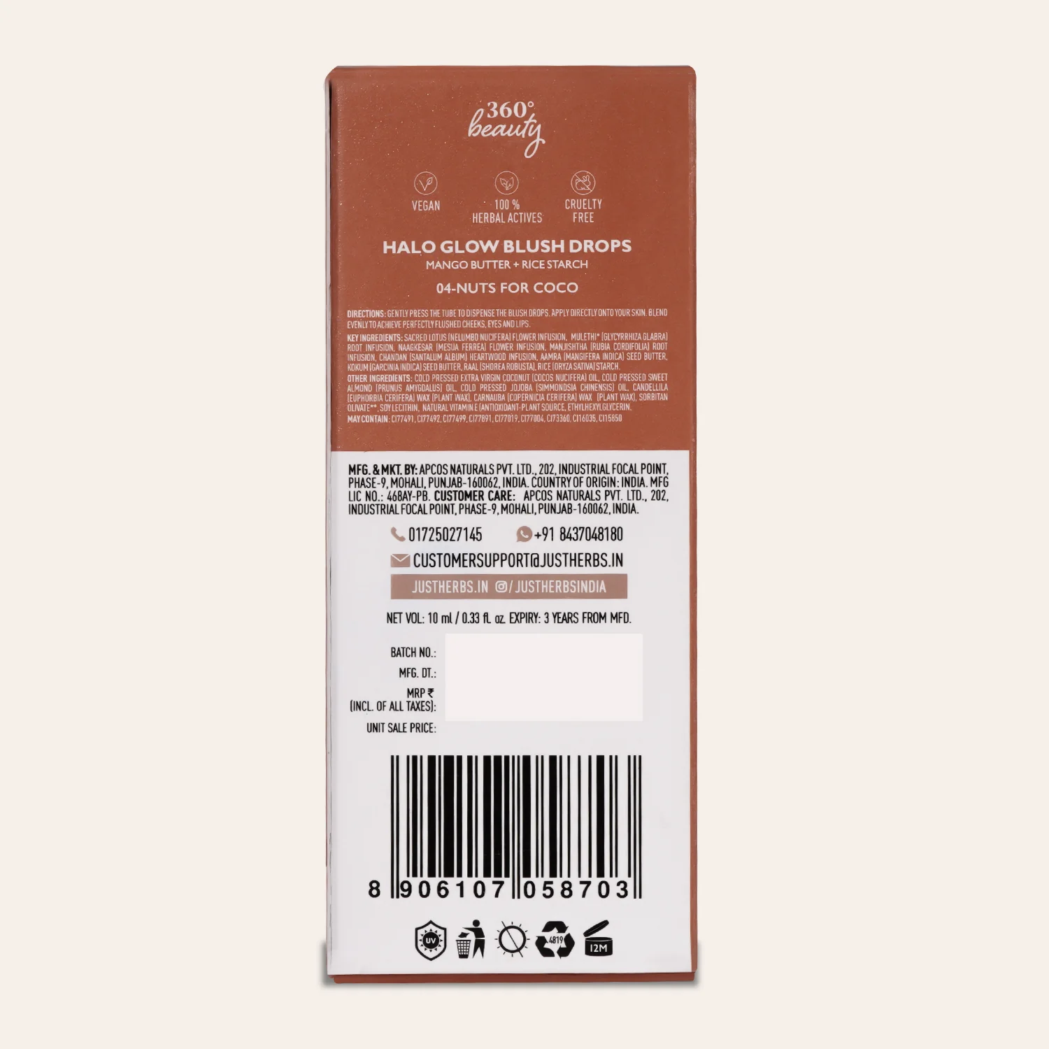 Halo Glow Blush Drops with Mango Butter and Rice Starch - Image 20