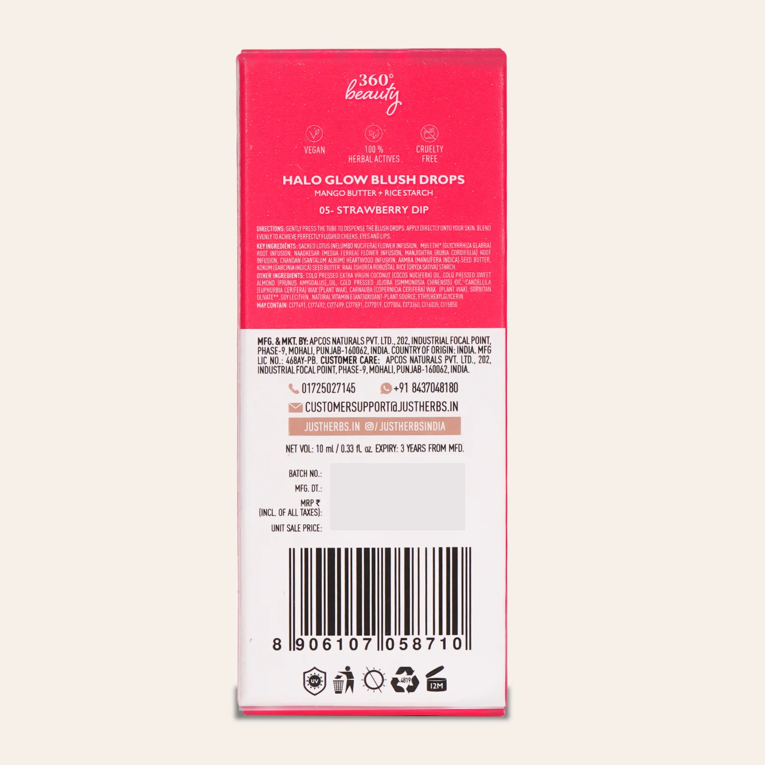 Halo Glow Blush Drops with Mango Butter and Rice Starch - Image 21