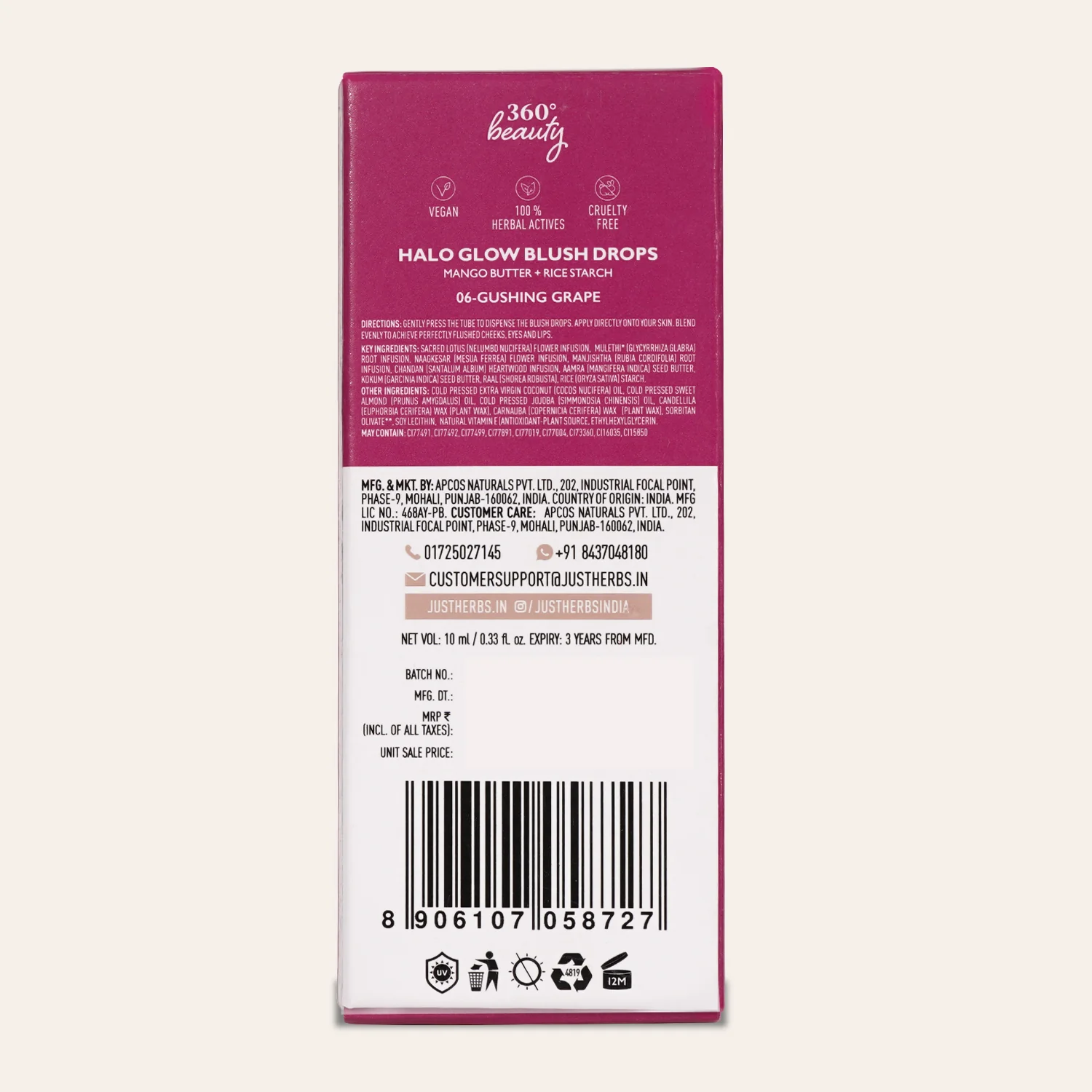 Halo Glow Blush Drops with Mango Butter and Rice Starch - Image 22