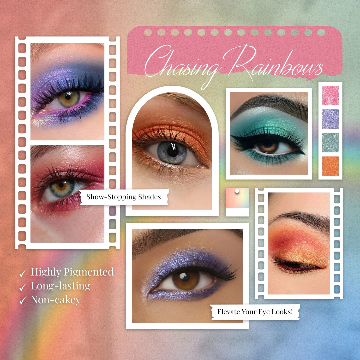 Herb Enriched 4-in-1 Eye-shadow Palette with Manjishtha and Liquorice Root - Image 8