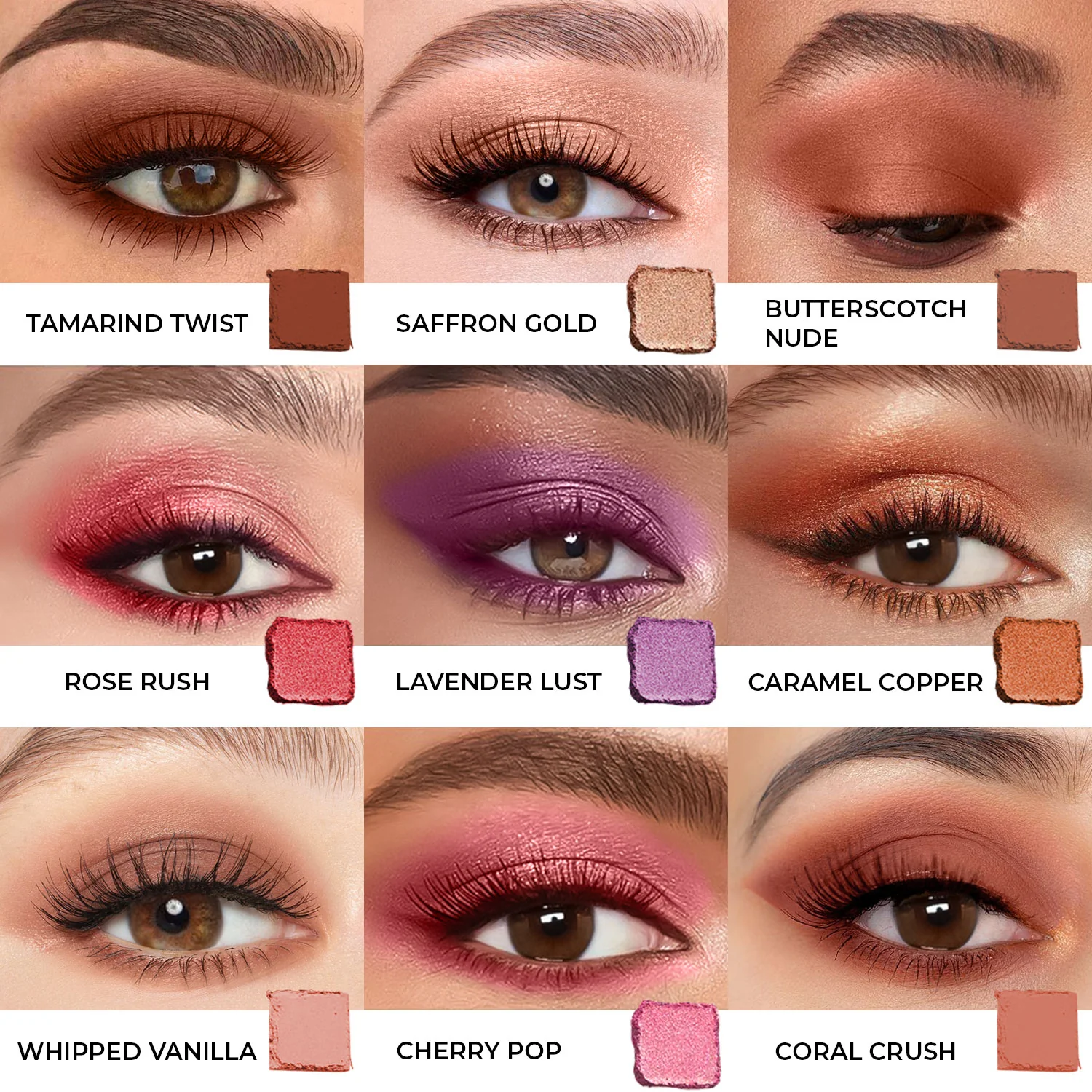 Herb-Enriched 9 IN 1 Eye Shadow Palette: Moonlight Night - Image 3