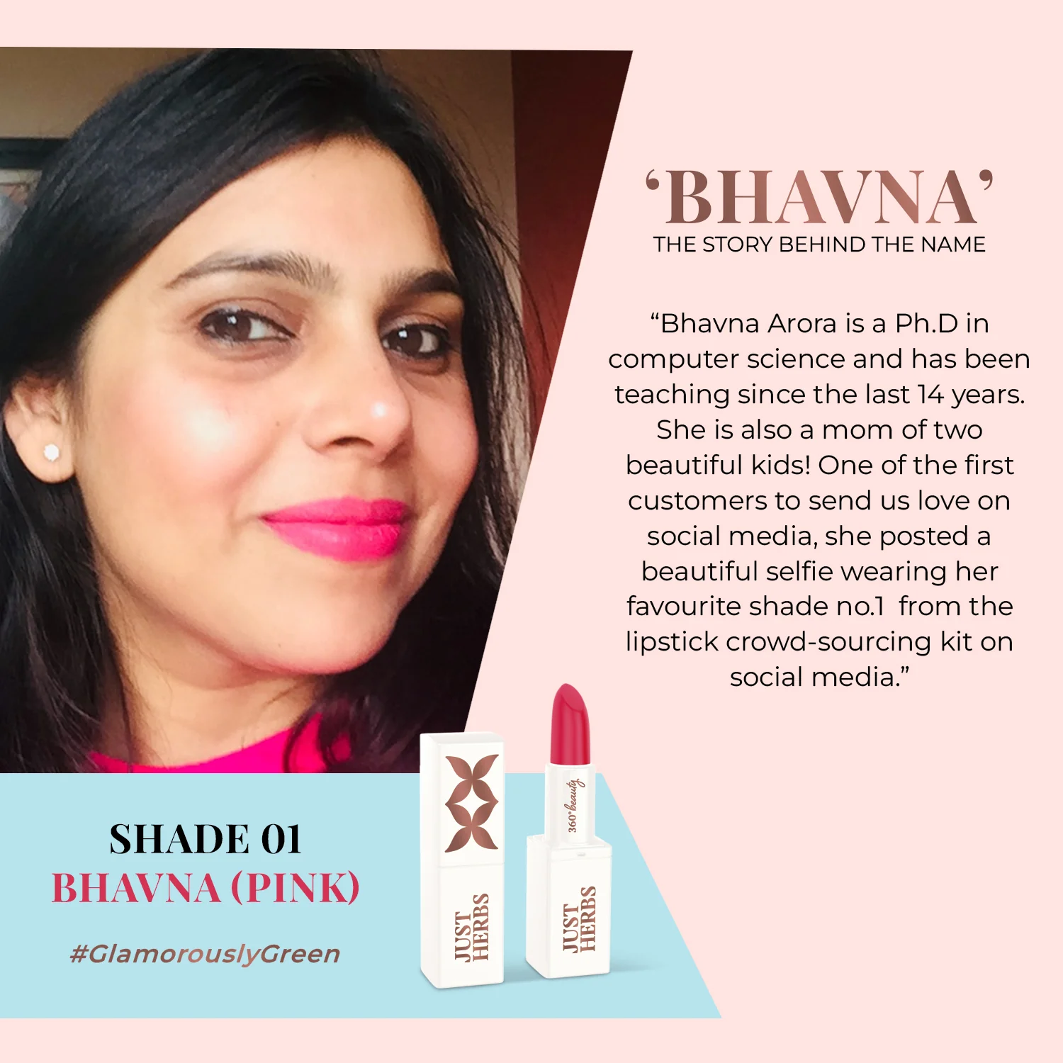 Herb Enriched Ayurvedic Lipstick - Half Size - Image 10