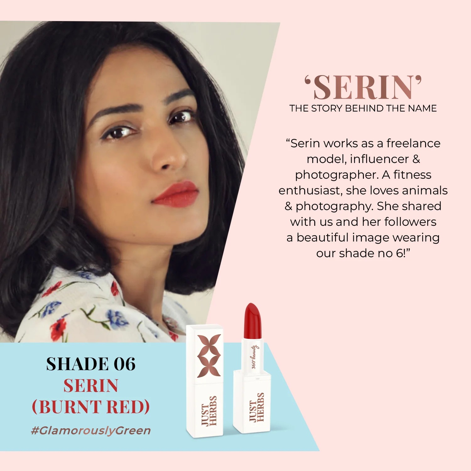 Herb Enriched Ayurvedic Lipstick - Half Size - Image 13