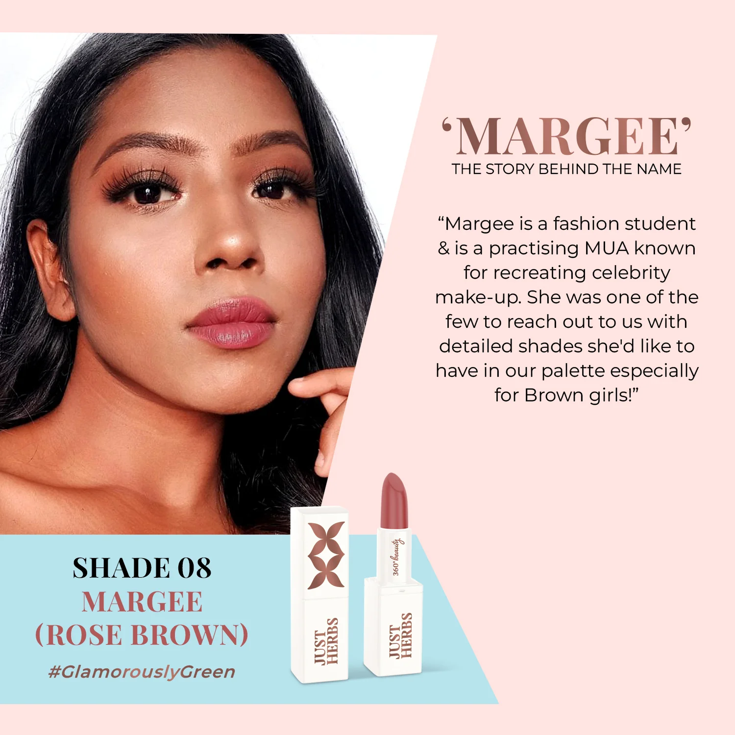 Herb Enriched Ayurvedic Lipstick - Half Size - Image 14