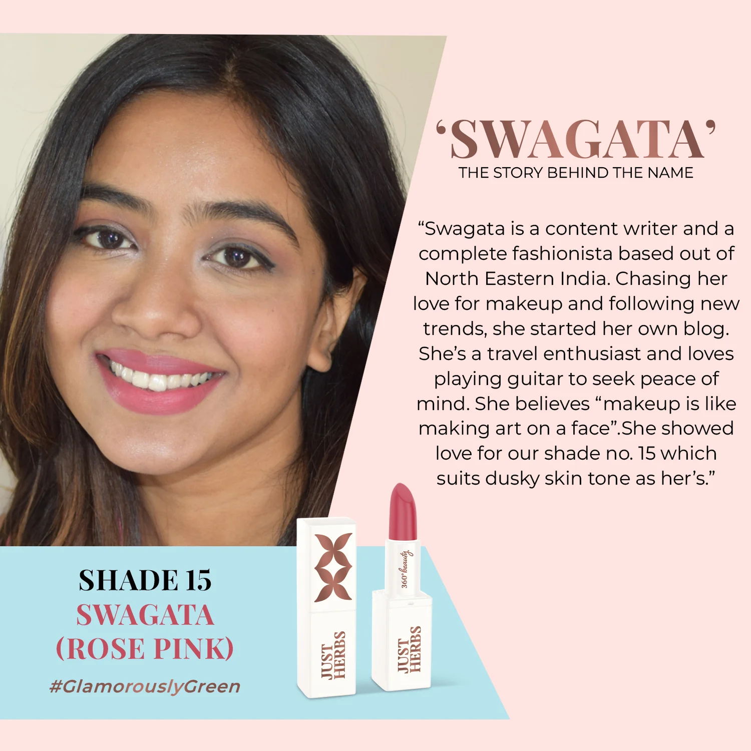 Herb Enriched Ayurvedic Lipstick - Half Size - Image 16