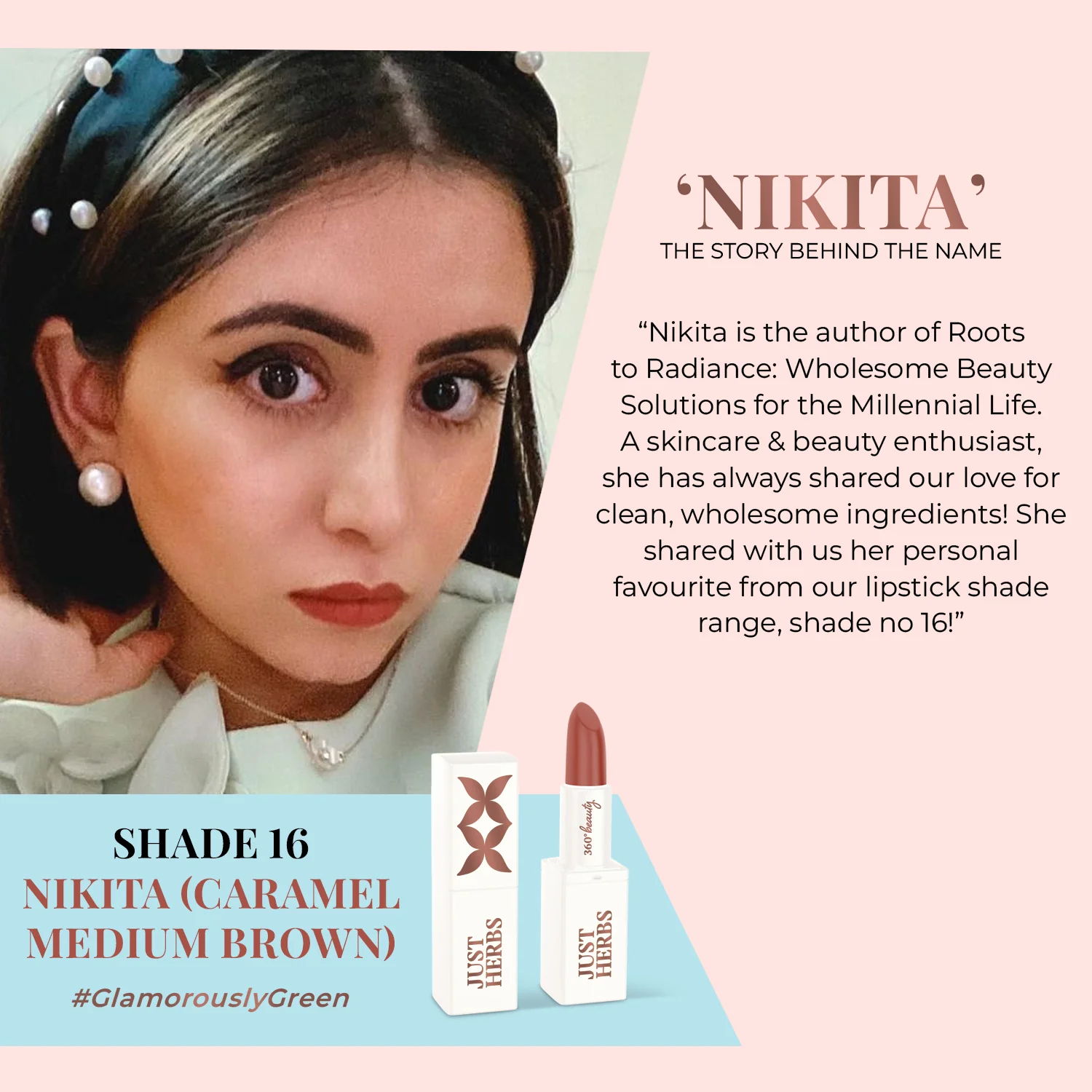 Herb Enriched Ayurvedic Lipstick - Half Size - Image 17