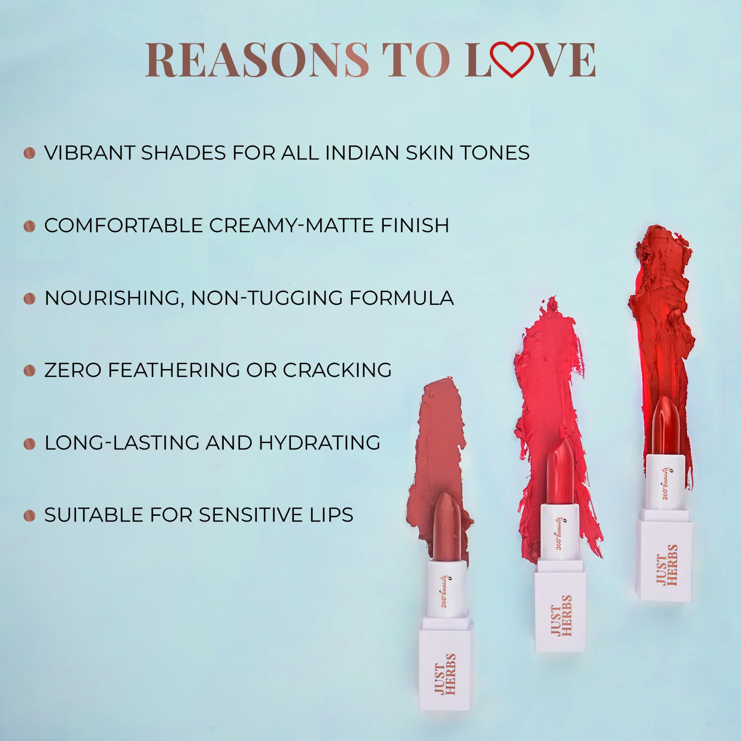 Herb Enriched Ayurvedic Lipstick - Half Size - Image 19