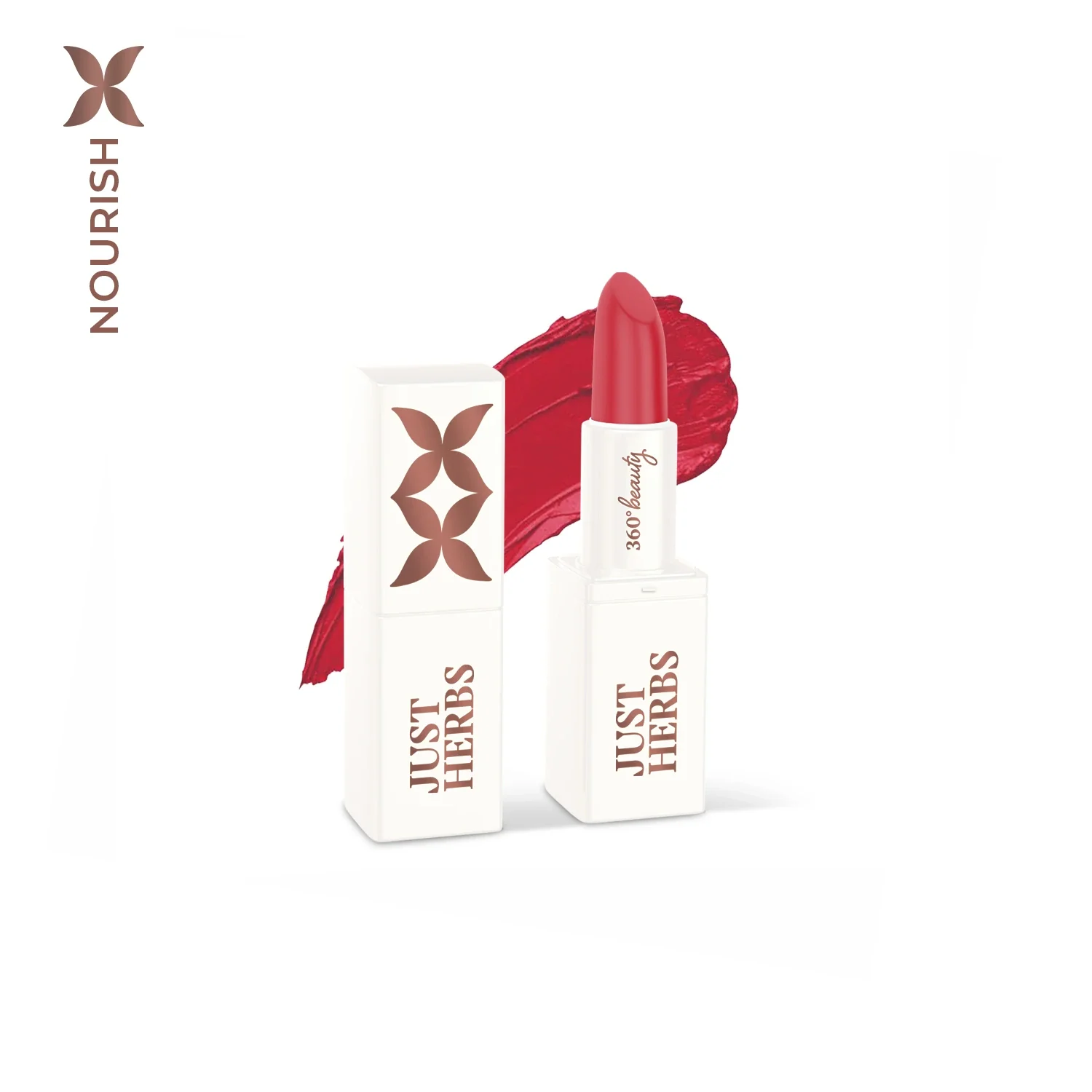 Herb Enriched Ayurvedic Lipstick - Half Size - Image 3