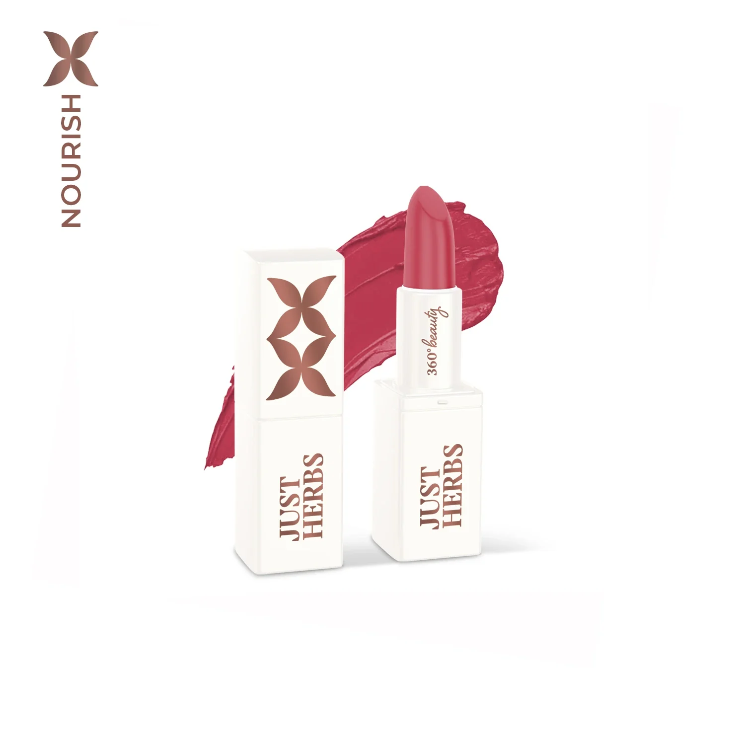 Herb Enriched Ayurvedic Lipstick - Half Size - Image 8