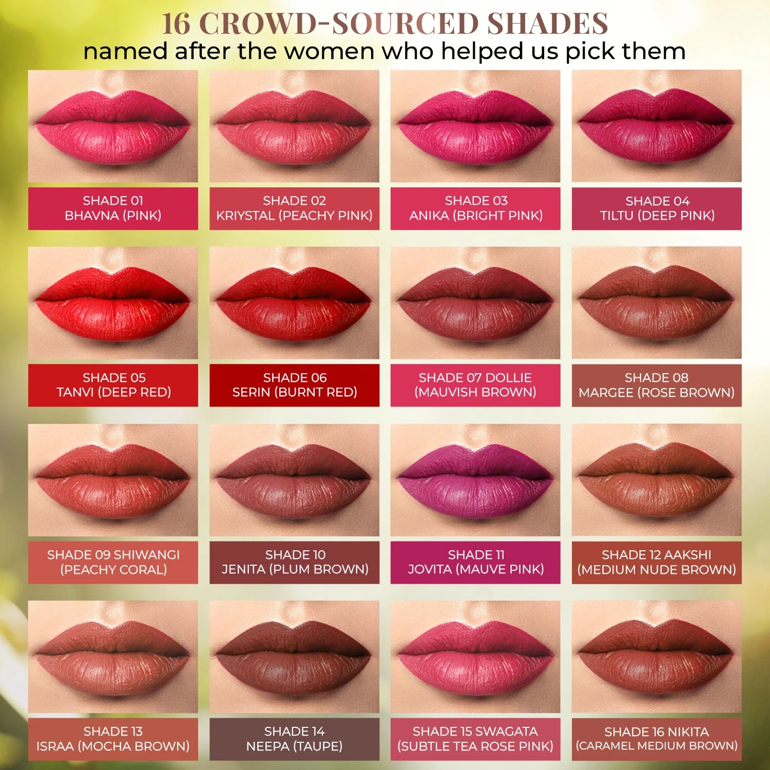 Herb Enriched Ayurvedic Lipstick Micro-Mini Kit - Image 3