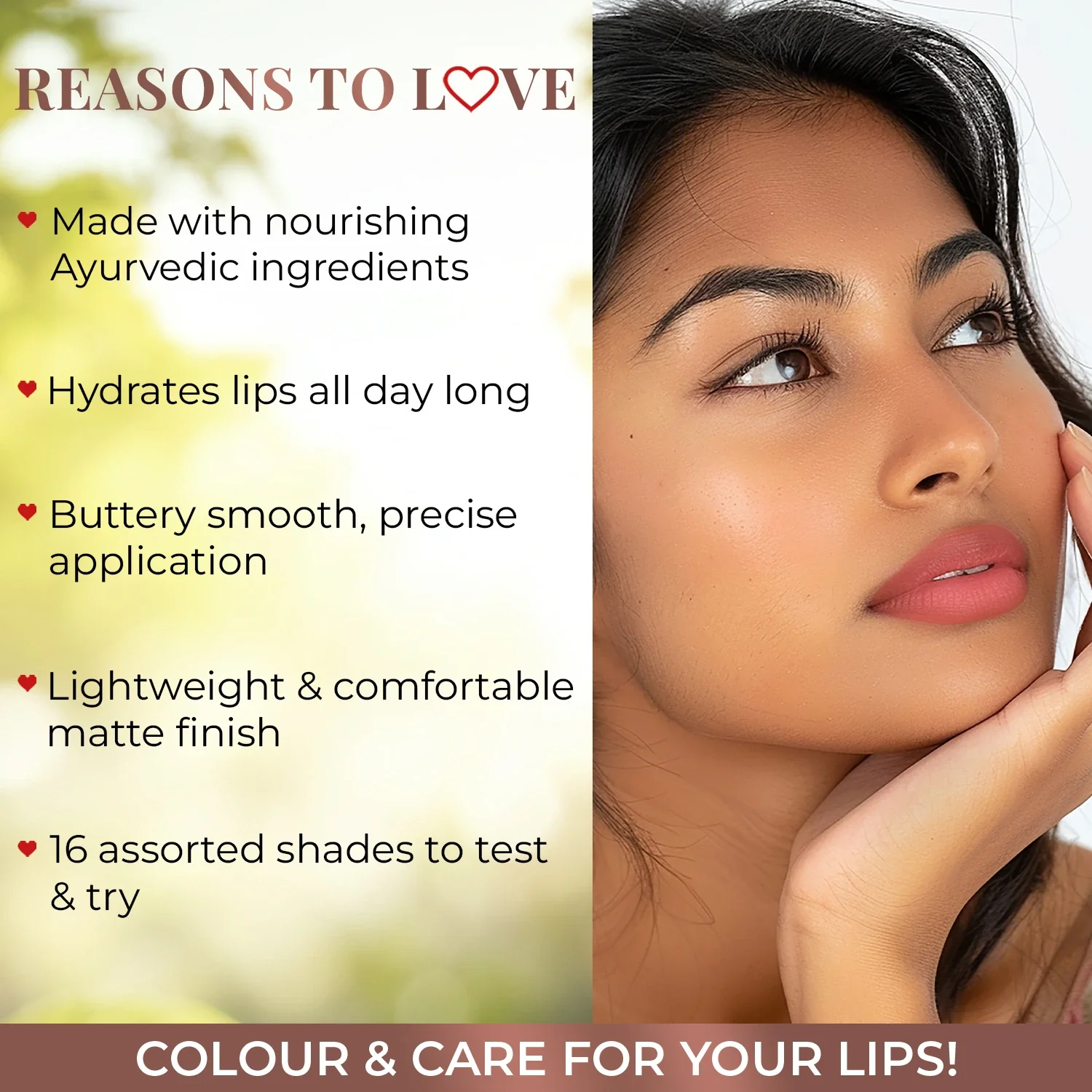 Herb Enriched Ayurvedic Lipstick Micro-Mini Kit - Image 5