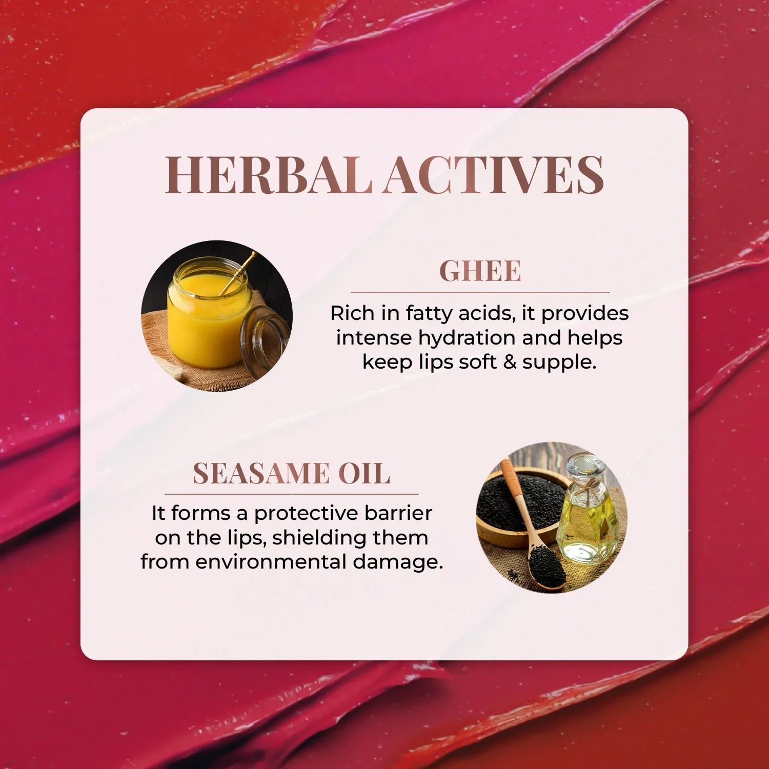 Herb Enriched Ayurvedic Lipstick Micro-Mini Kit - Image 6