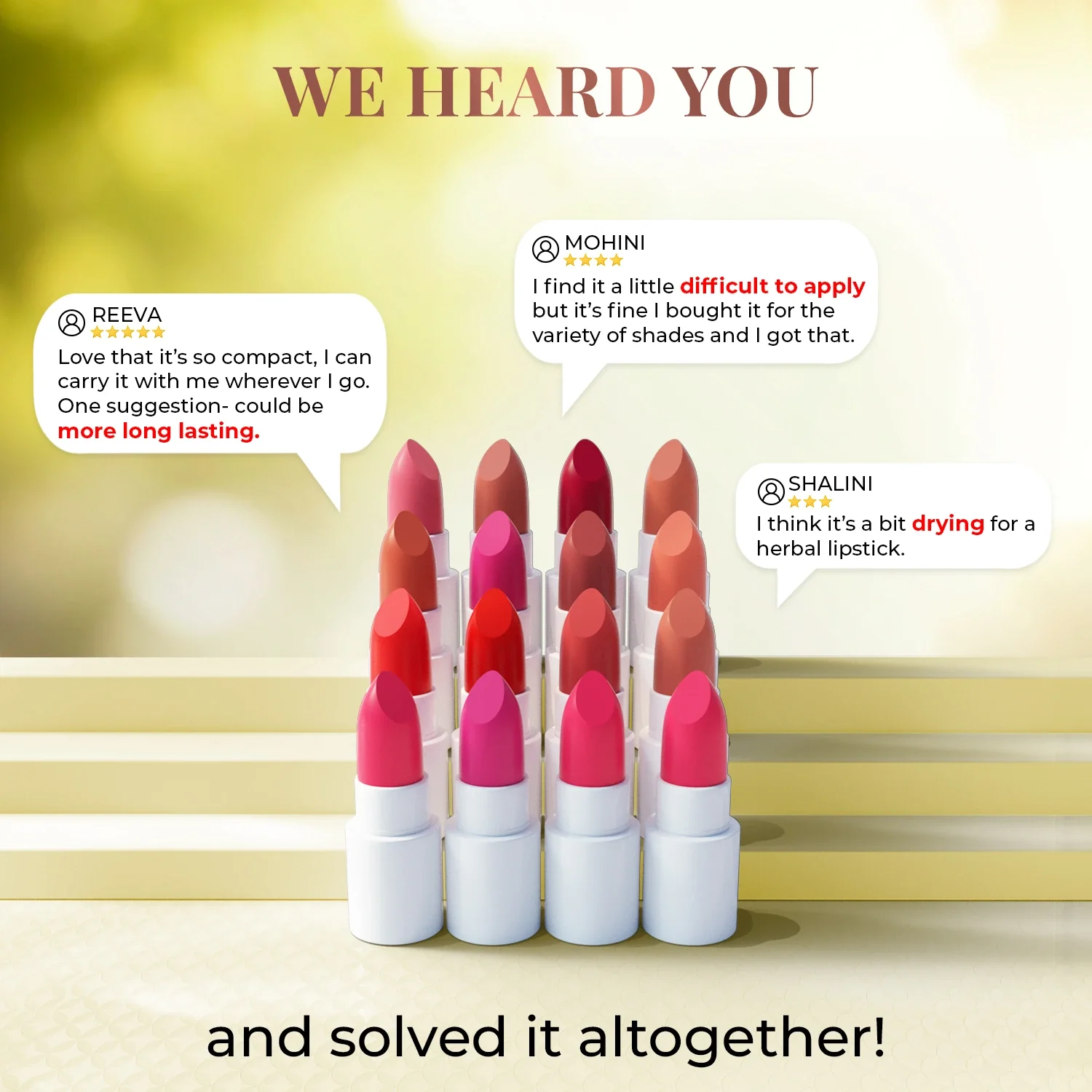 Herb Enriched Ayurvedic Lipstick Micro-Mini Kit - Image 7