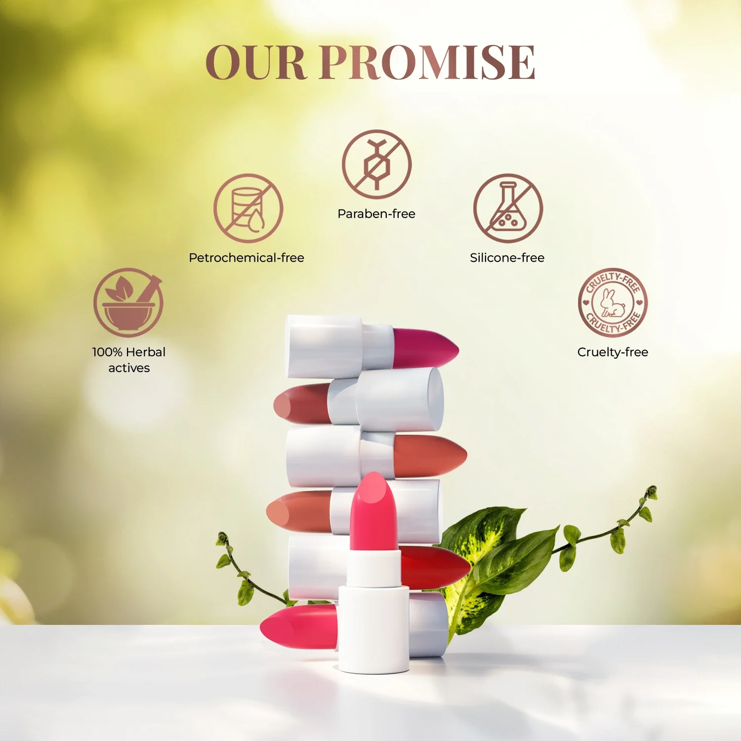 Herb Enriched Ayurvedic Lipstick Micro-Mini Kit - Image 9