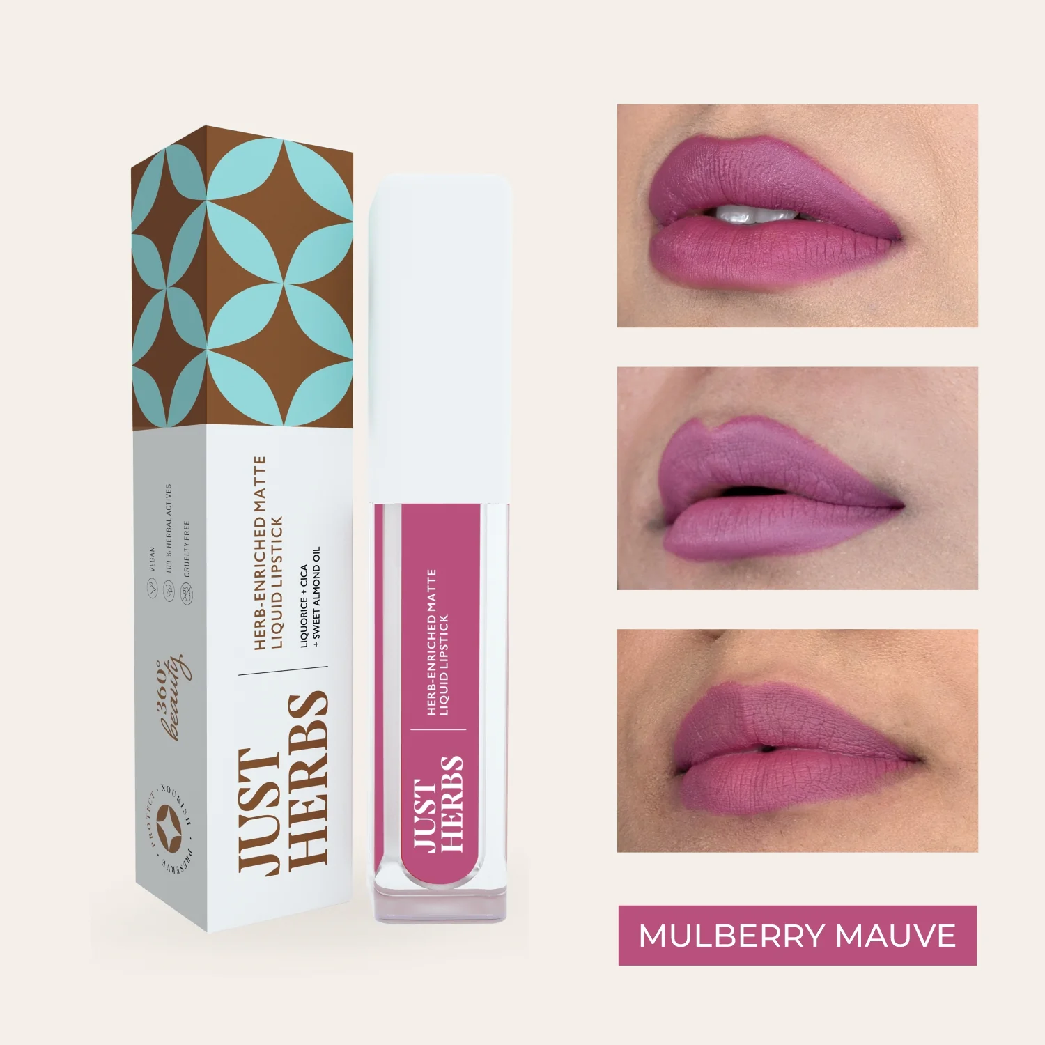 Herb-enriched Matte Liquid Lipstick - Image 28
