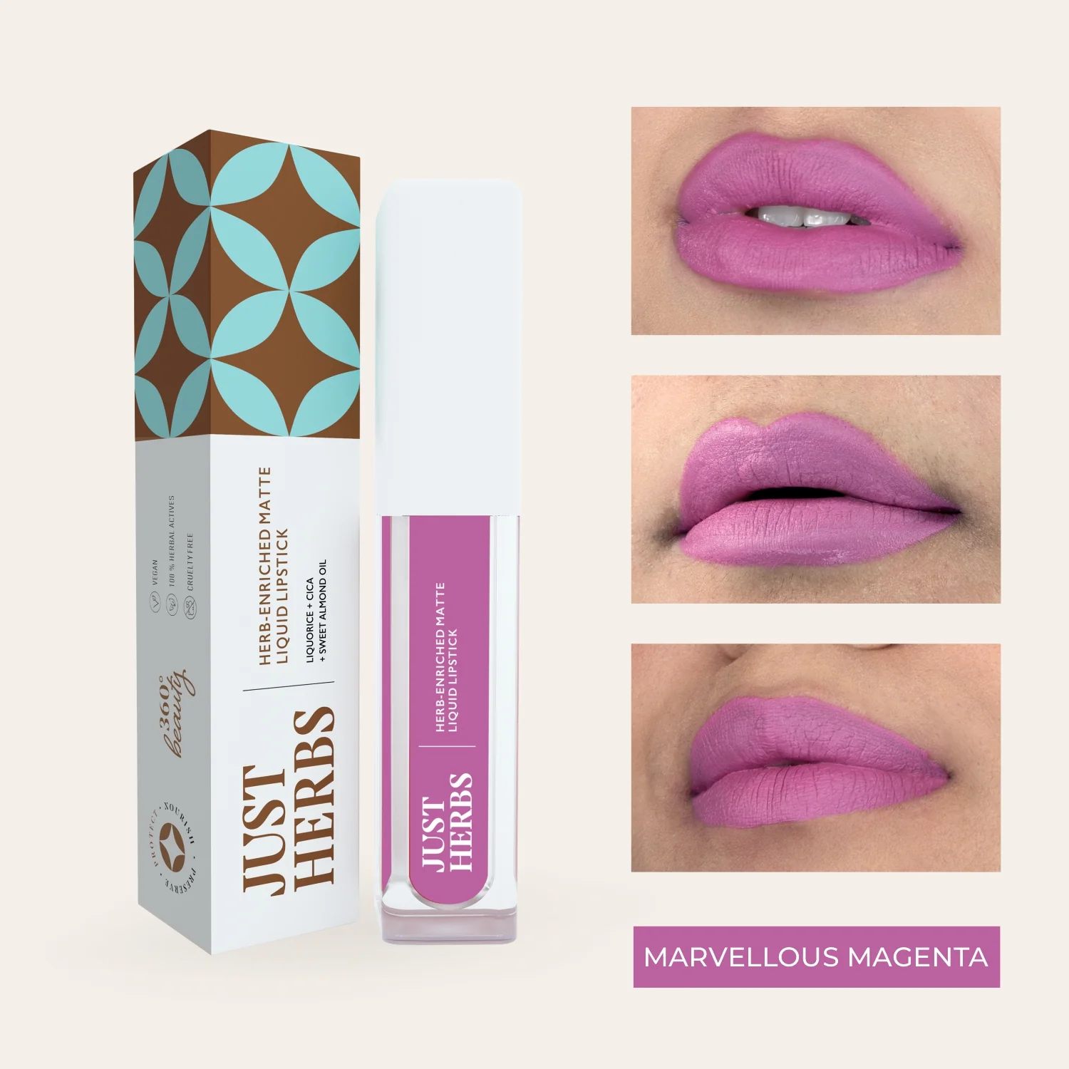 Herb-enriched Matte Liquid Lipstick - Image 31