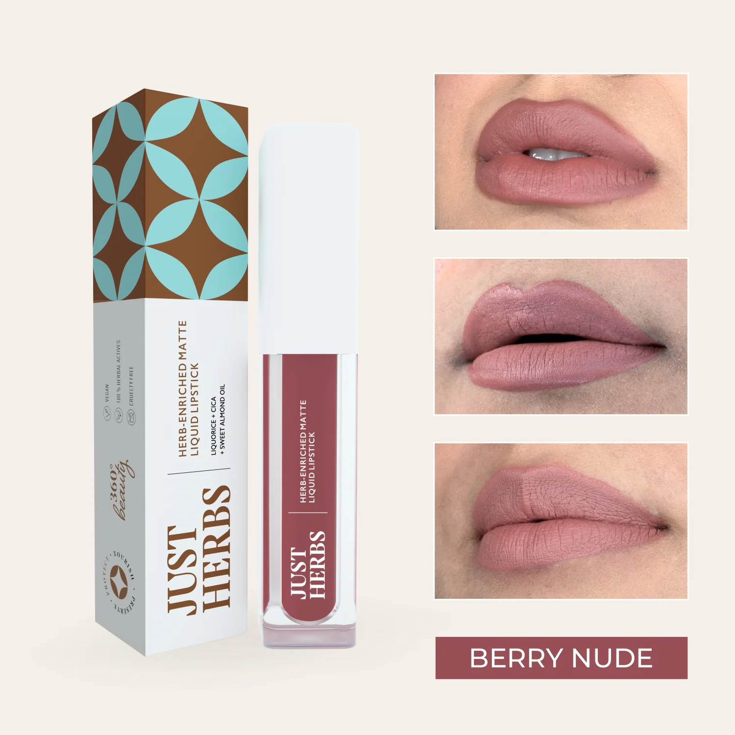 Herb-enriched Matte Liquid Lipstick - Image 30
