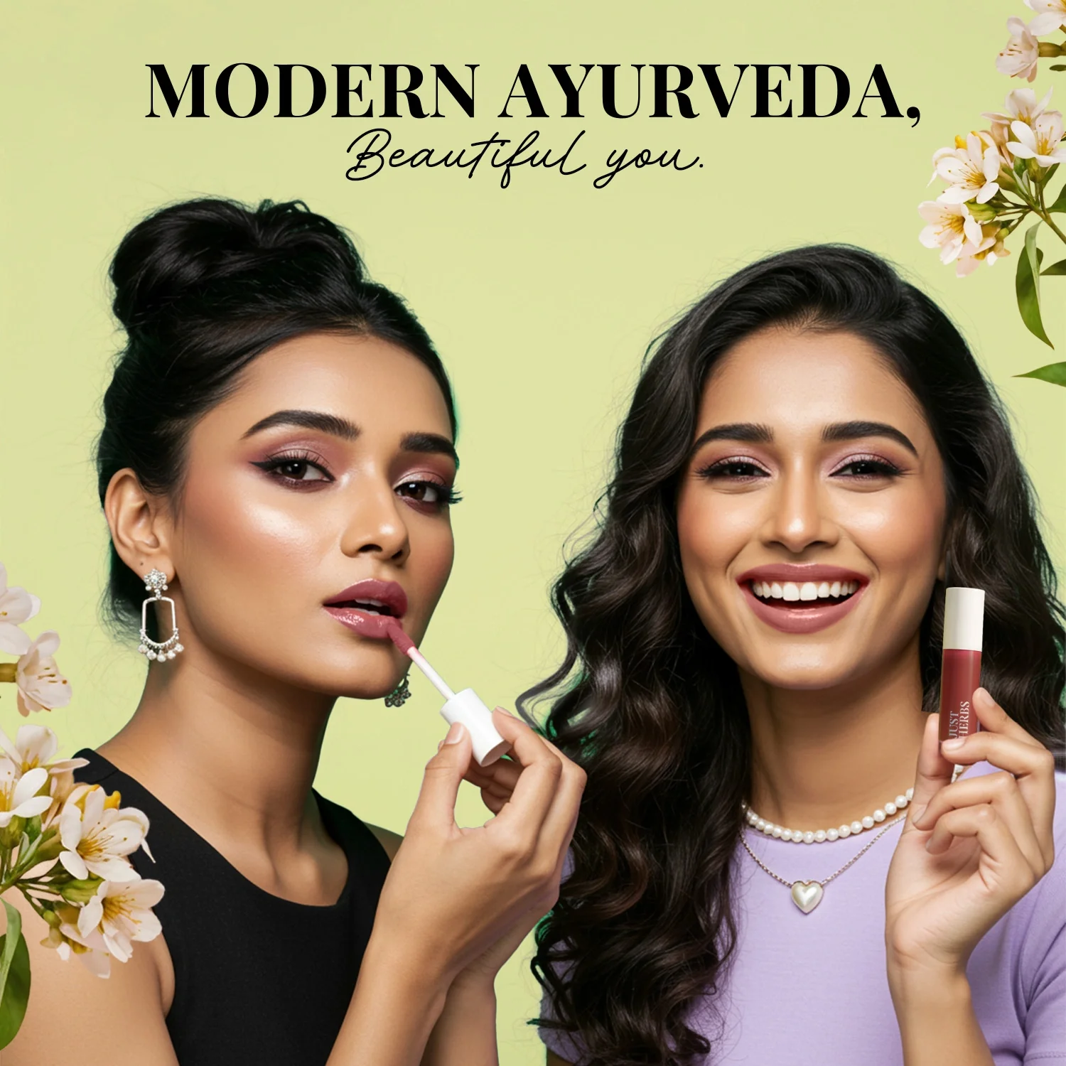 Herb Enriched Matte Liquid Lipstick Kit- Set of 5 - Image 20