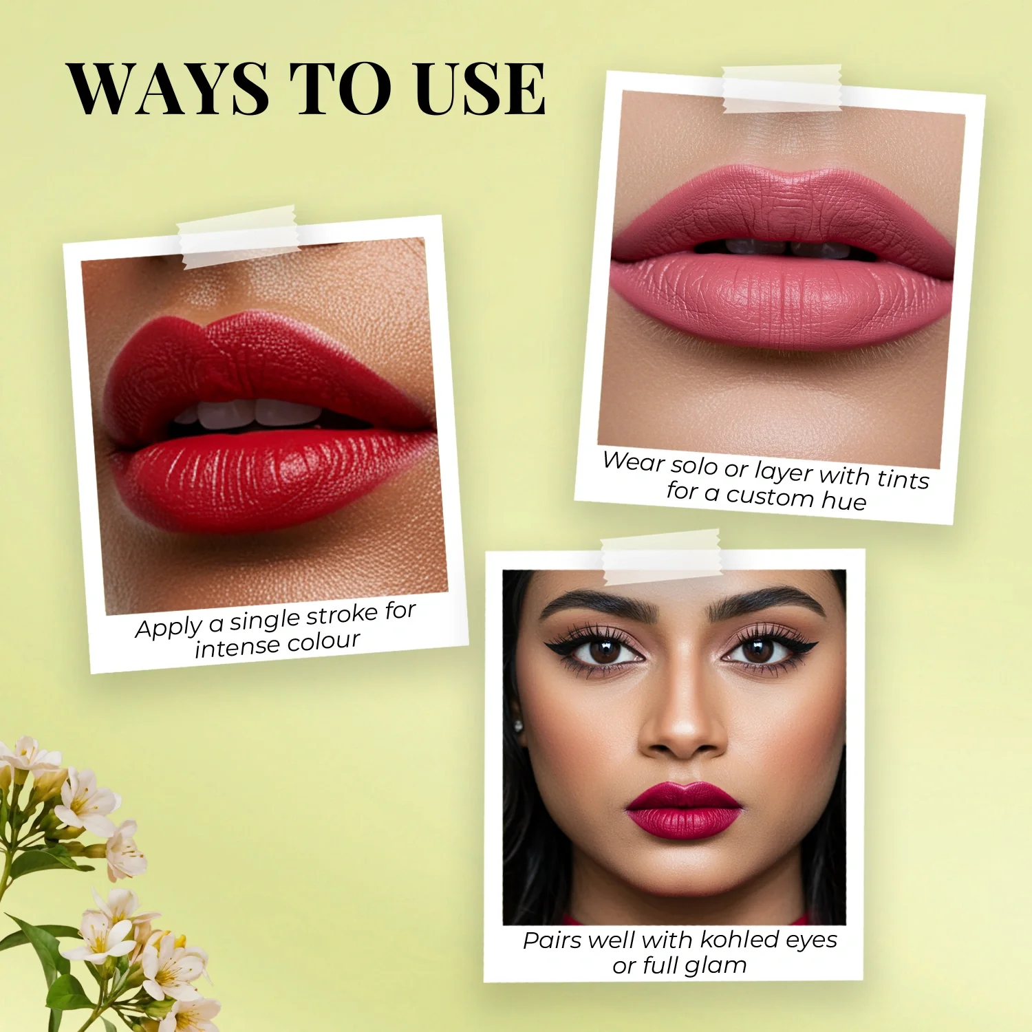 Herb Enriched Matte Liquid Lipstick Kit- Set of 5 - Image 7