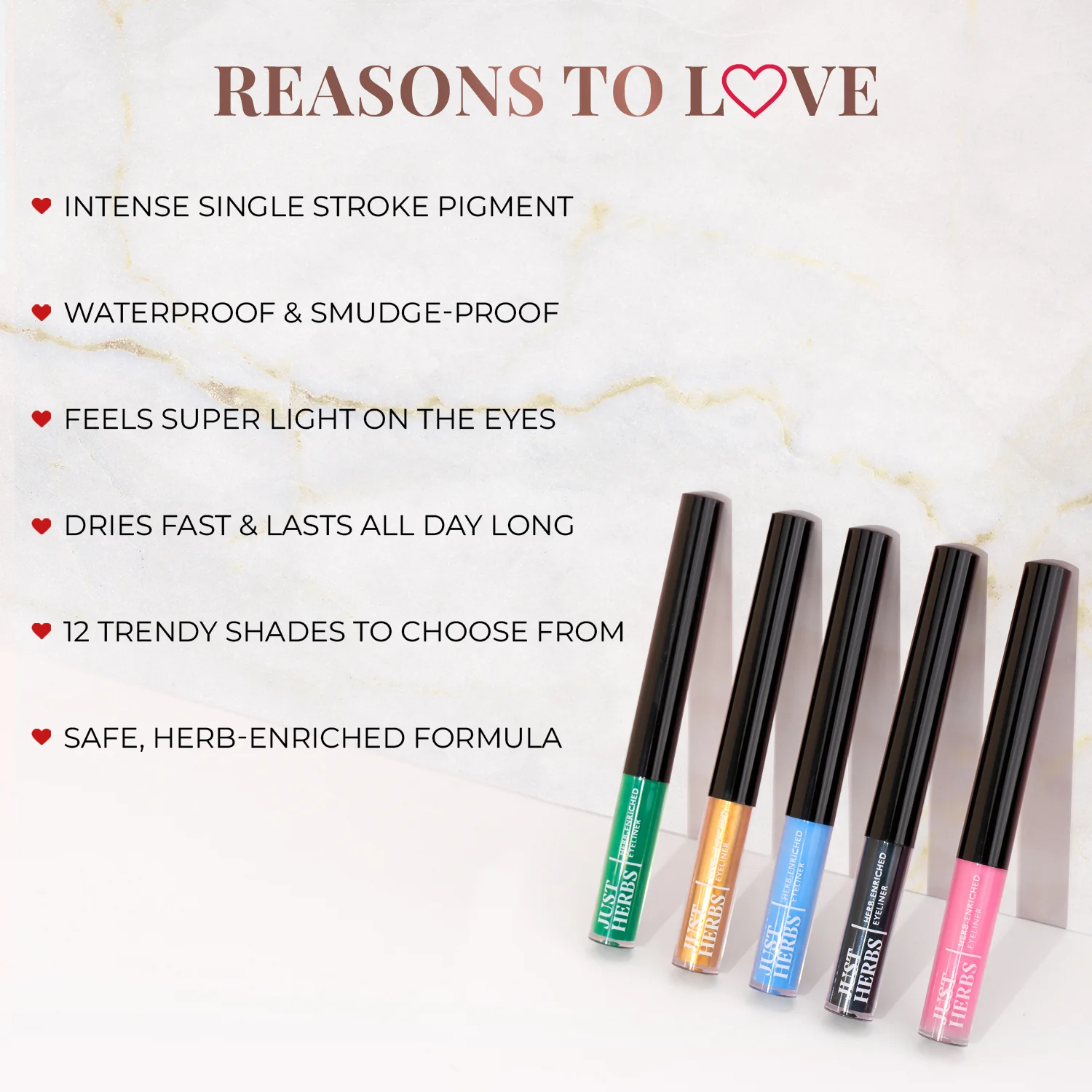 HERB ENRICHED WATERPROOF EYELINERS CHERRY BOMB - Image 4