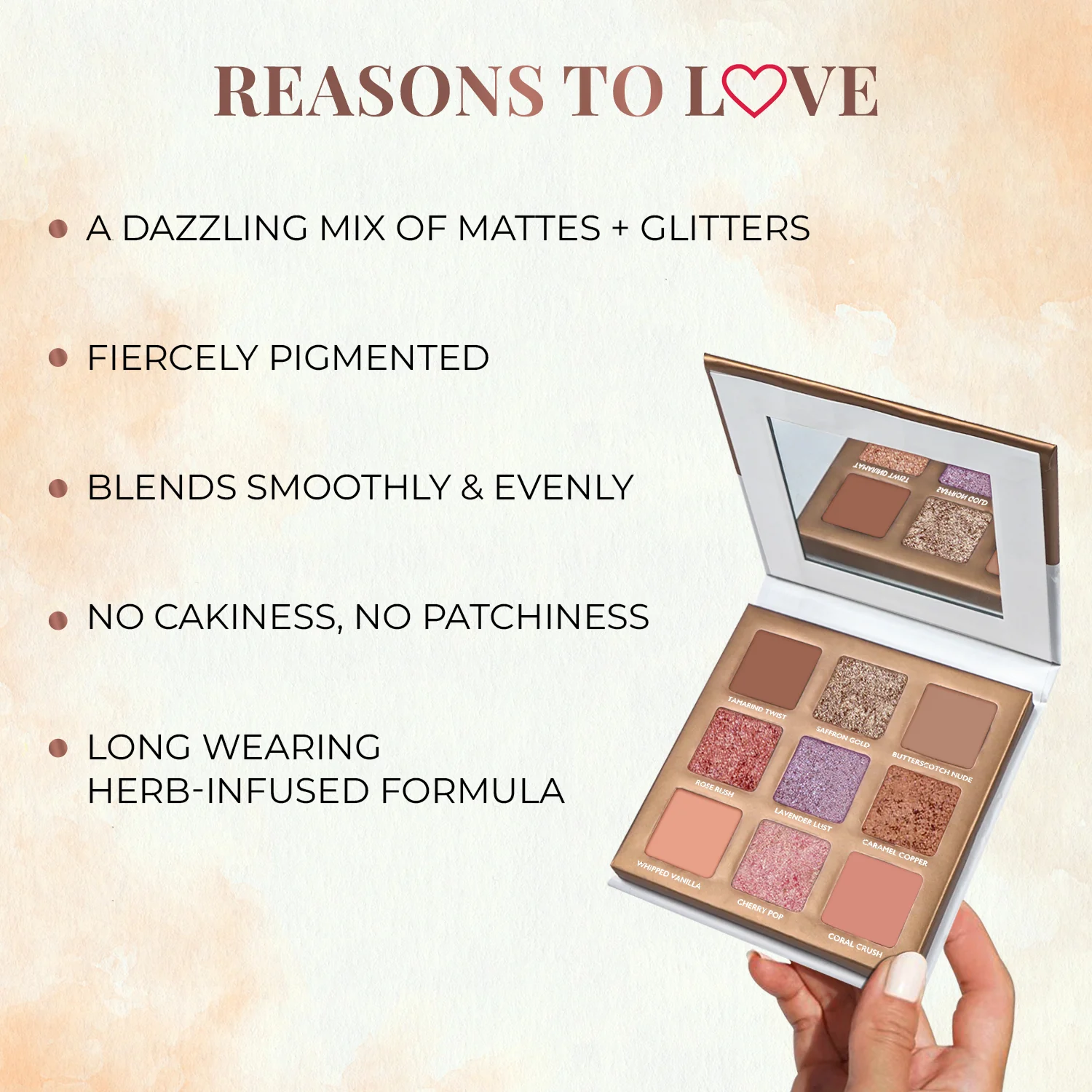 Herb-Enriched 9 IN 1 Eye Shadow Palette: Moonlight Night - Image 4