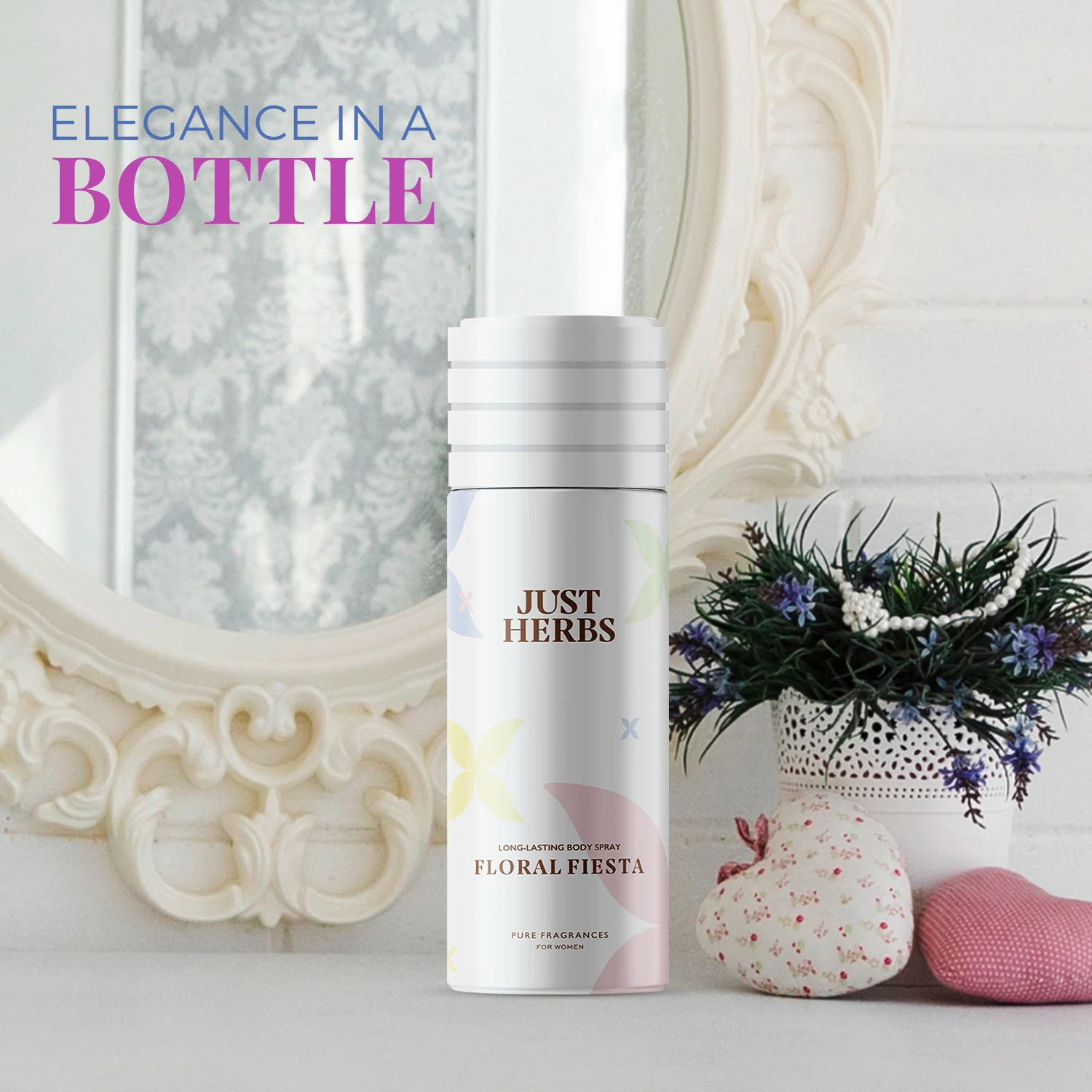 Long Lasting Floral Fiesta Deodorant Body Spray For Women - Image 4