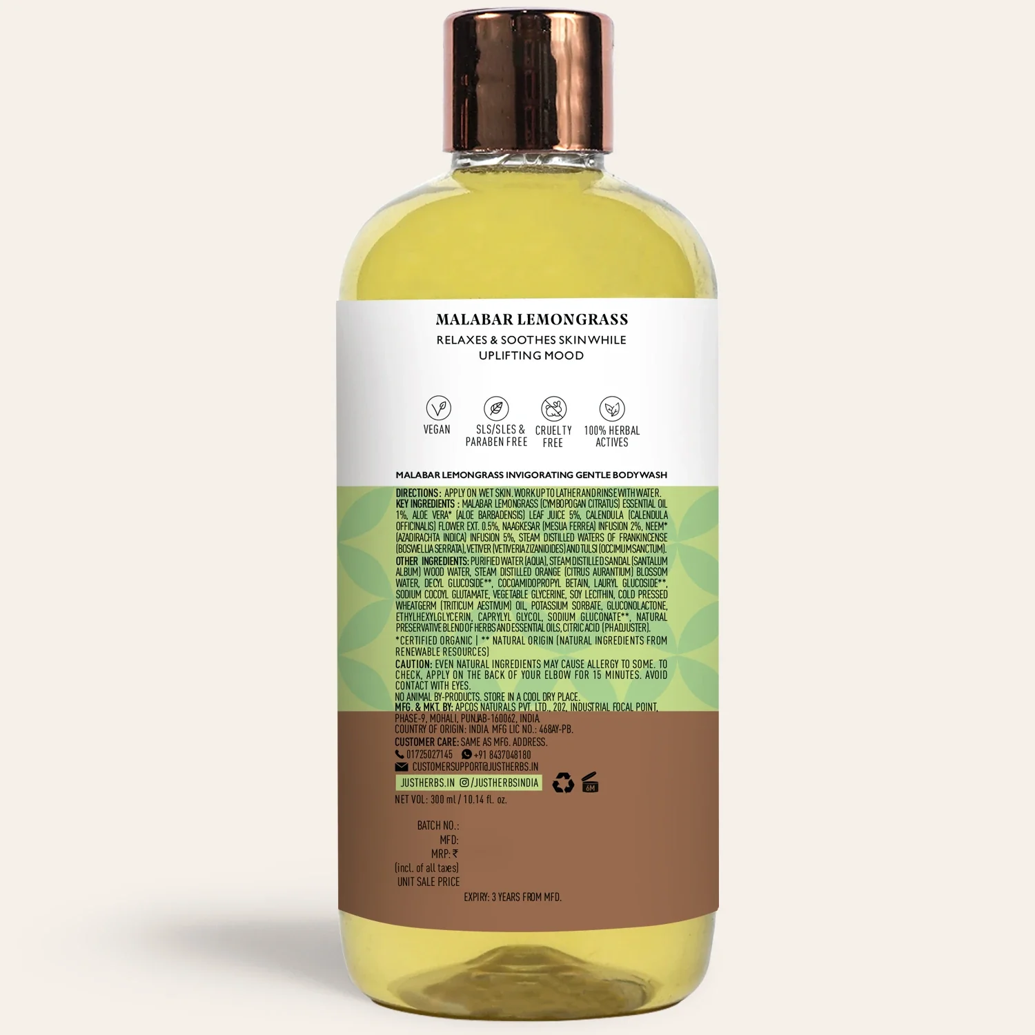 Malabar Lemongrass Body Wash - Image 8