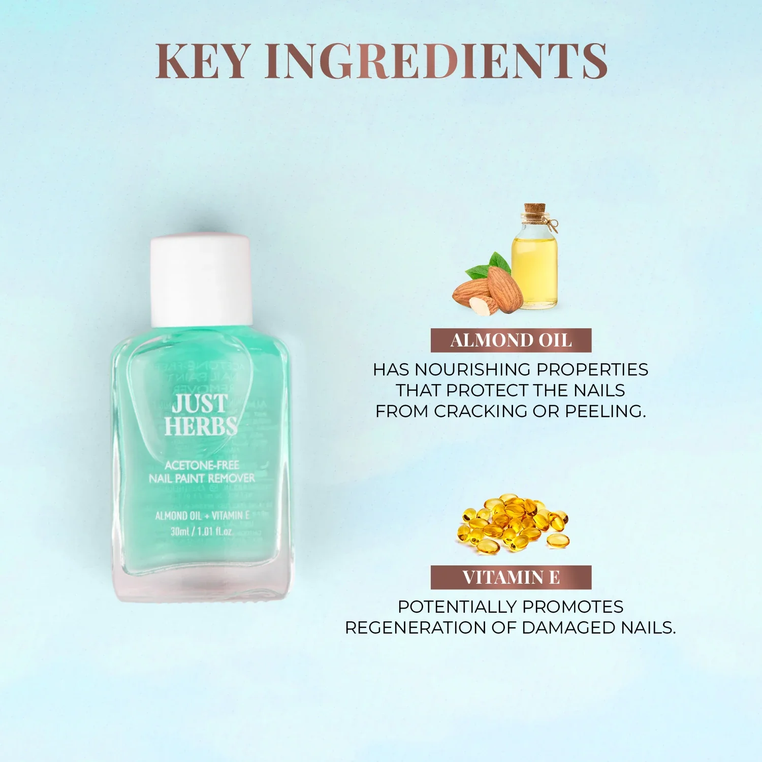 Nail Paint Remover with Almond Oil and Vitamin E - Image 4