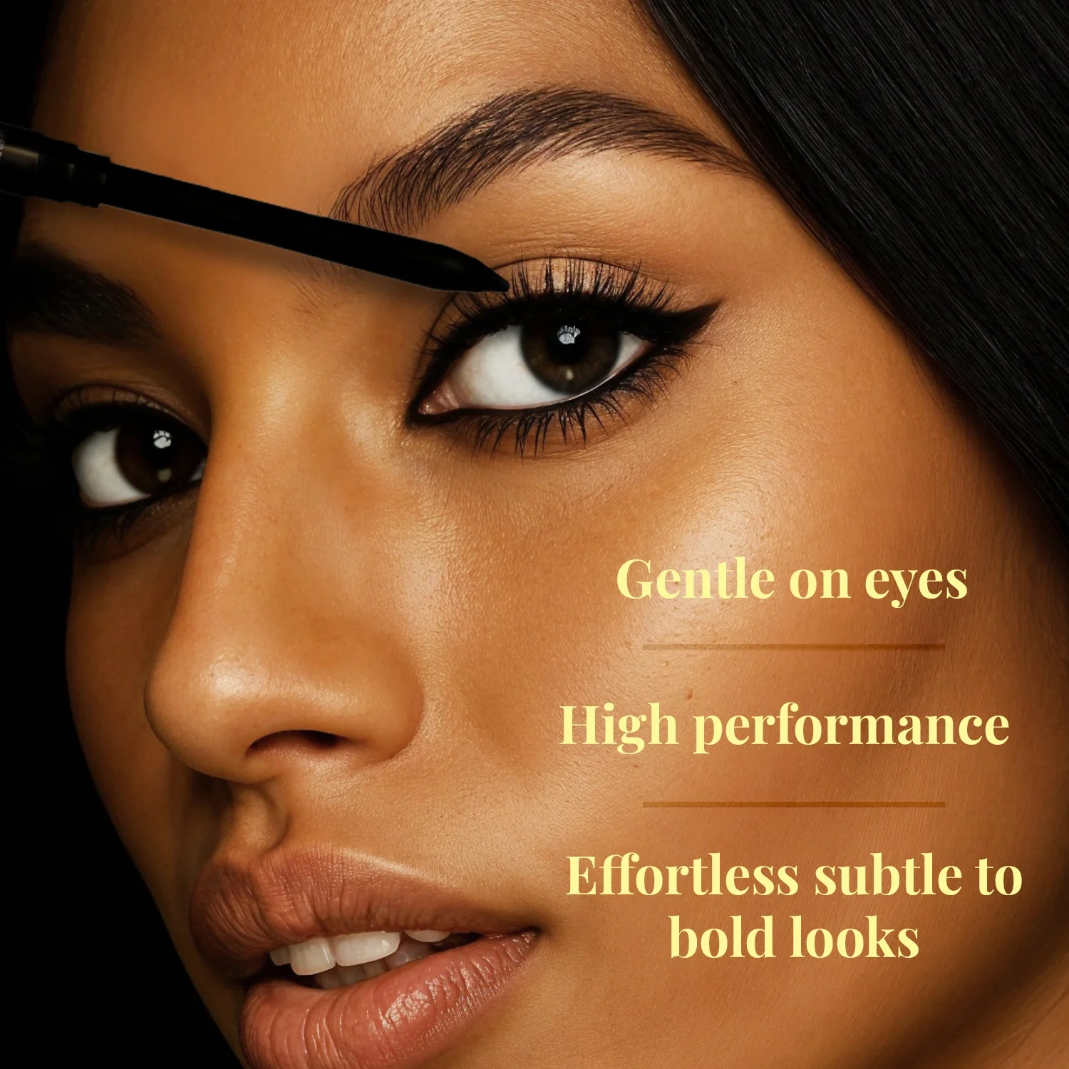 Naynam Day-long Kohl Kajal – Deep Black| Cyclosiloxane-Free - Image 3