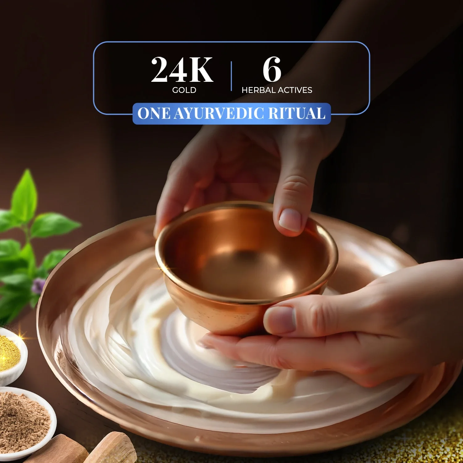 Pure Ghee & 24K Gold Deep Nourishing Night Treatment Cream - Image 5