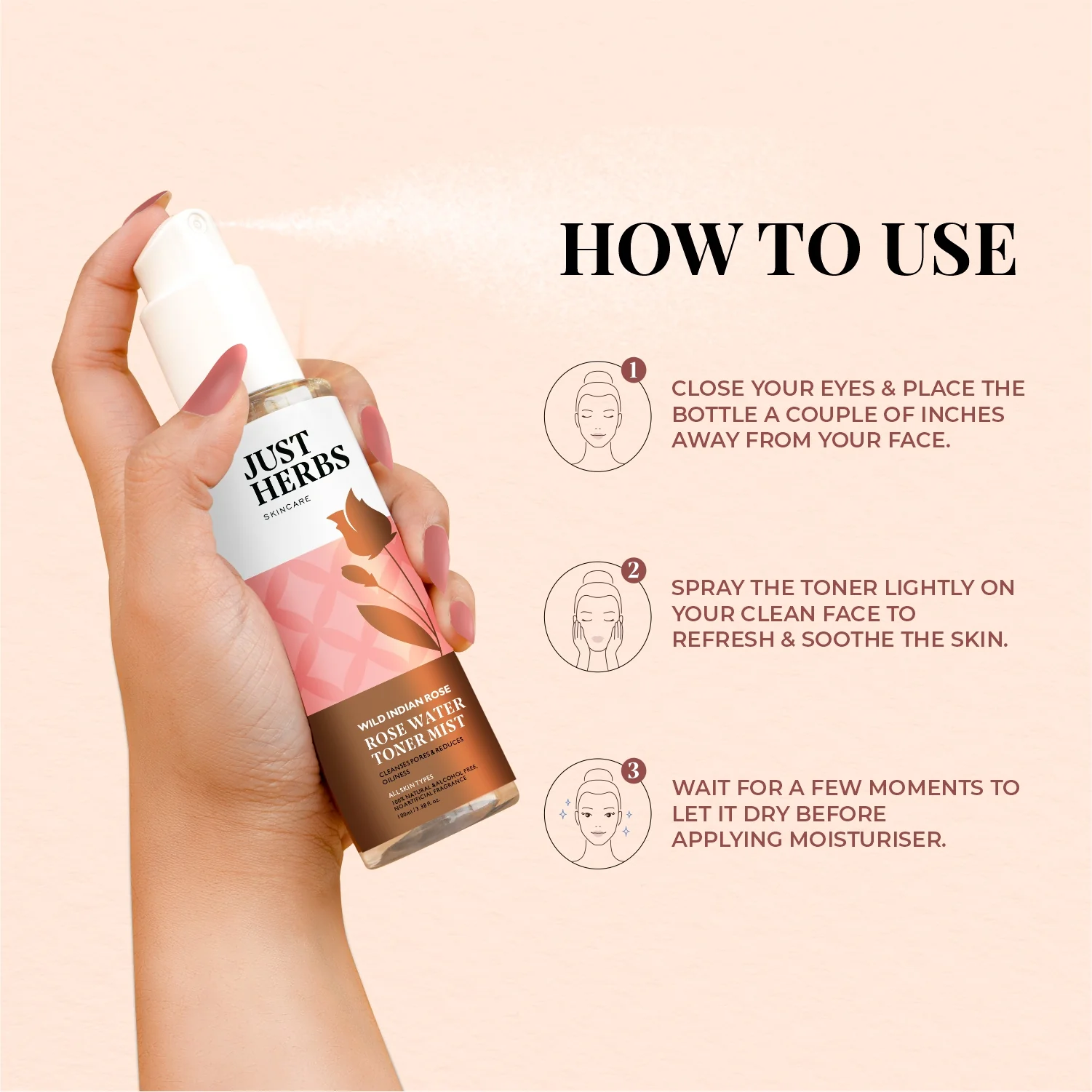 Rose Water Toner Mist - Image 4