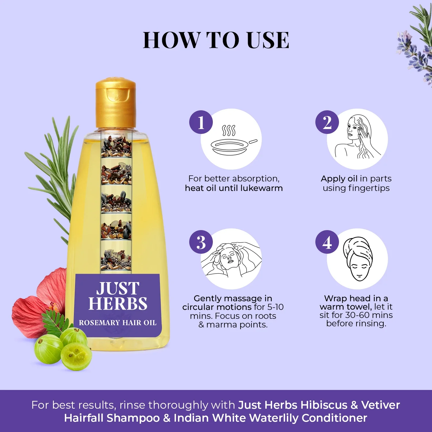 Rosemary Hair Oil - Image 10