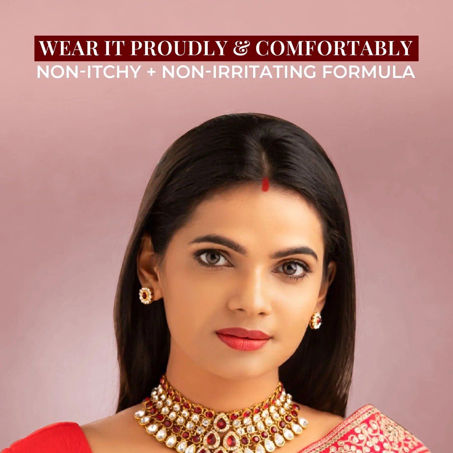 Long Stay Liquid Sindoor with Saffron and Sandalwood - Image 6