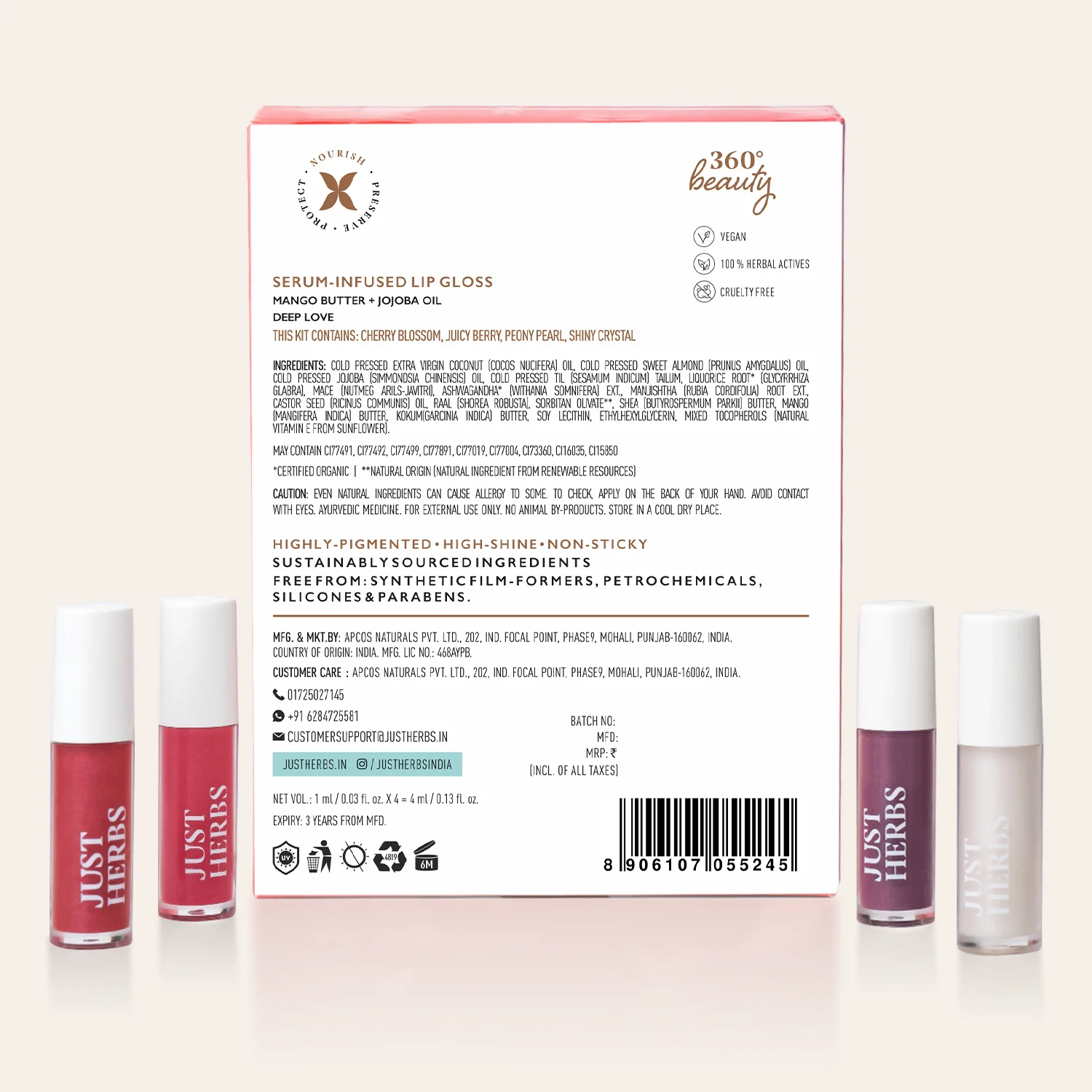 Serum-Infused Lip Gloss - Deep Love - Image 8