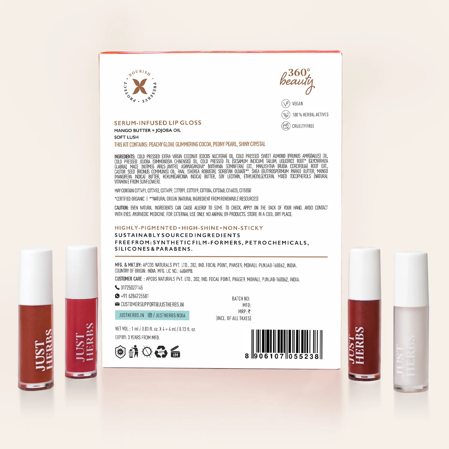 Serum-Infused Lip Gloss - Soft Lush - Image 8